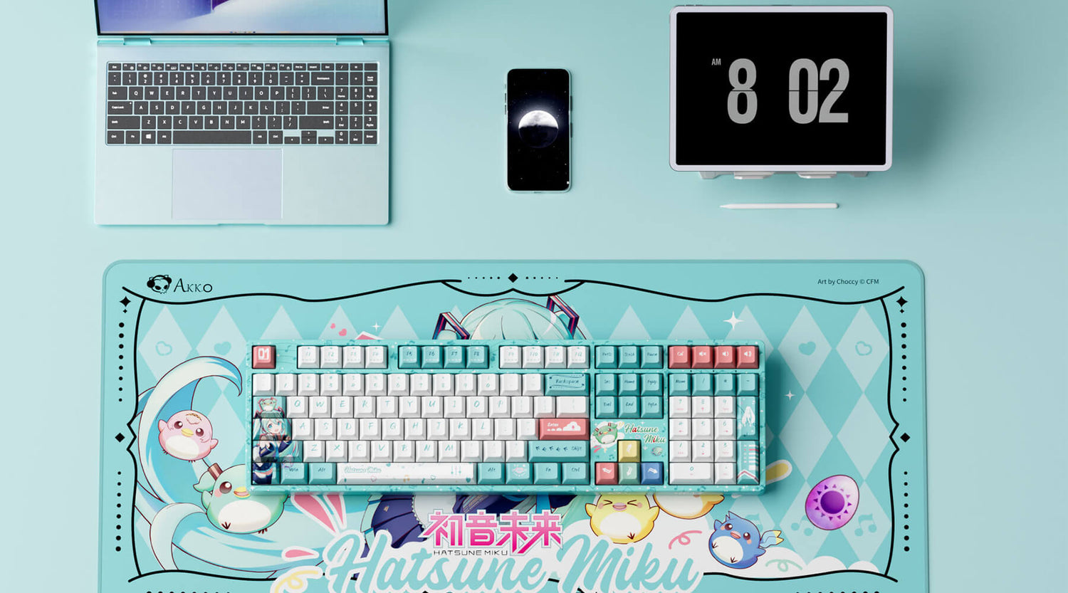 Hatsune Miku Keyboard: Where Art Meets Performance