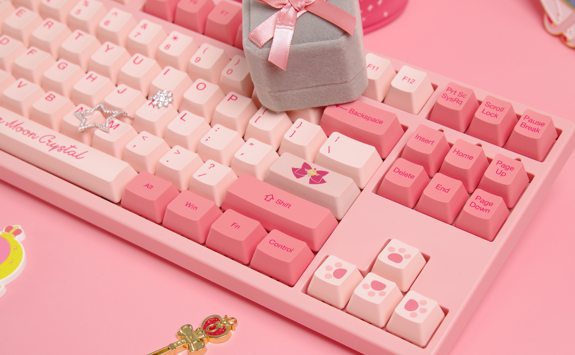 Akko Sailor Moon Crystal 3087 Keyboard close view