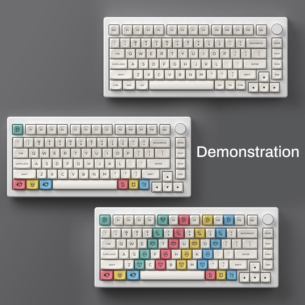 Cream Keycap Set(282-Key)