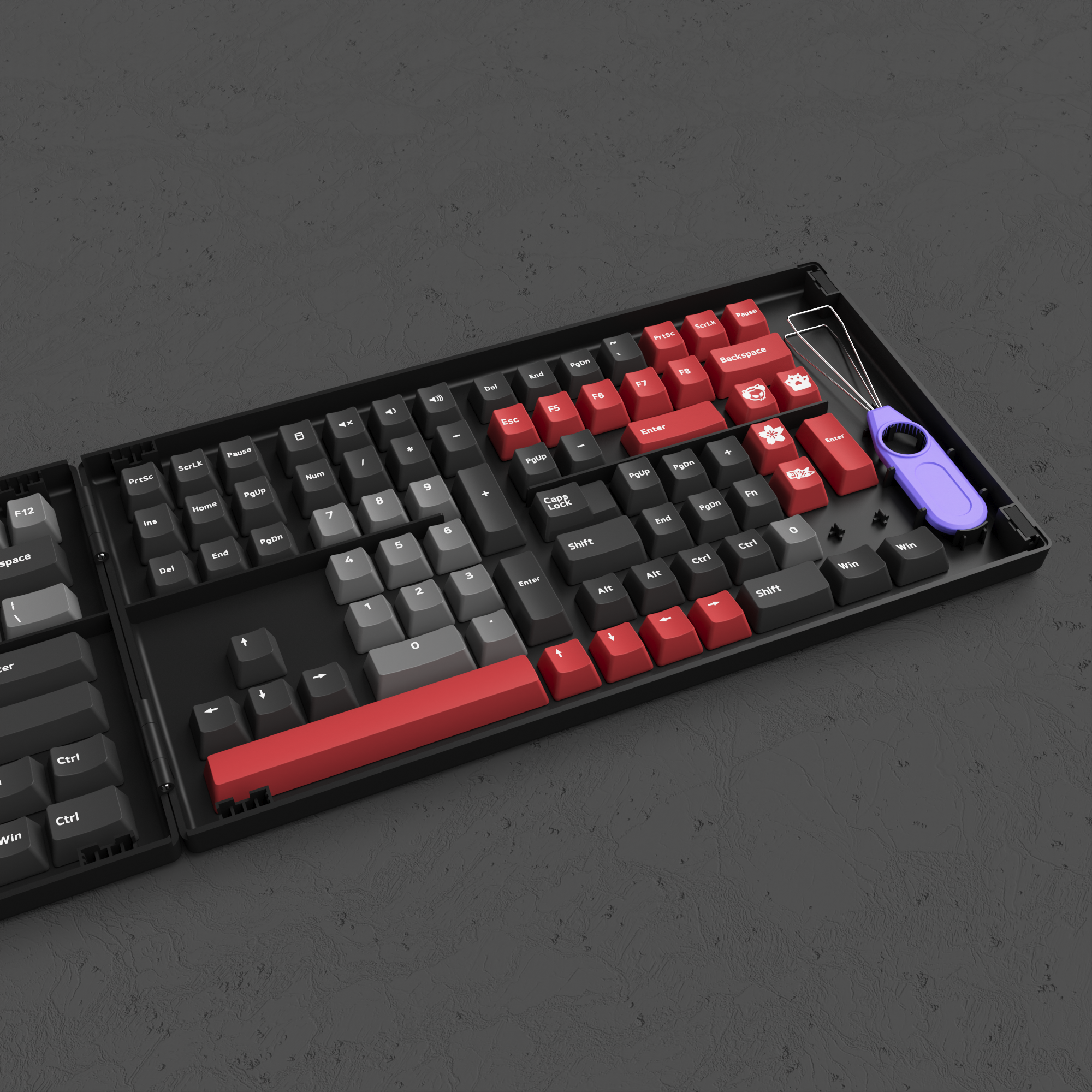 Psittacus Keycap Set