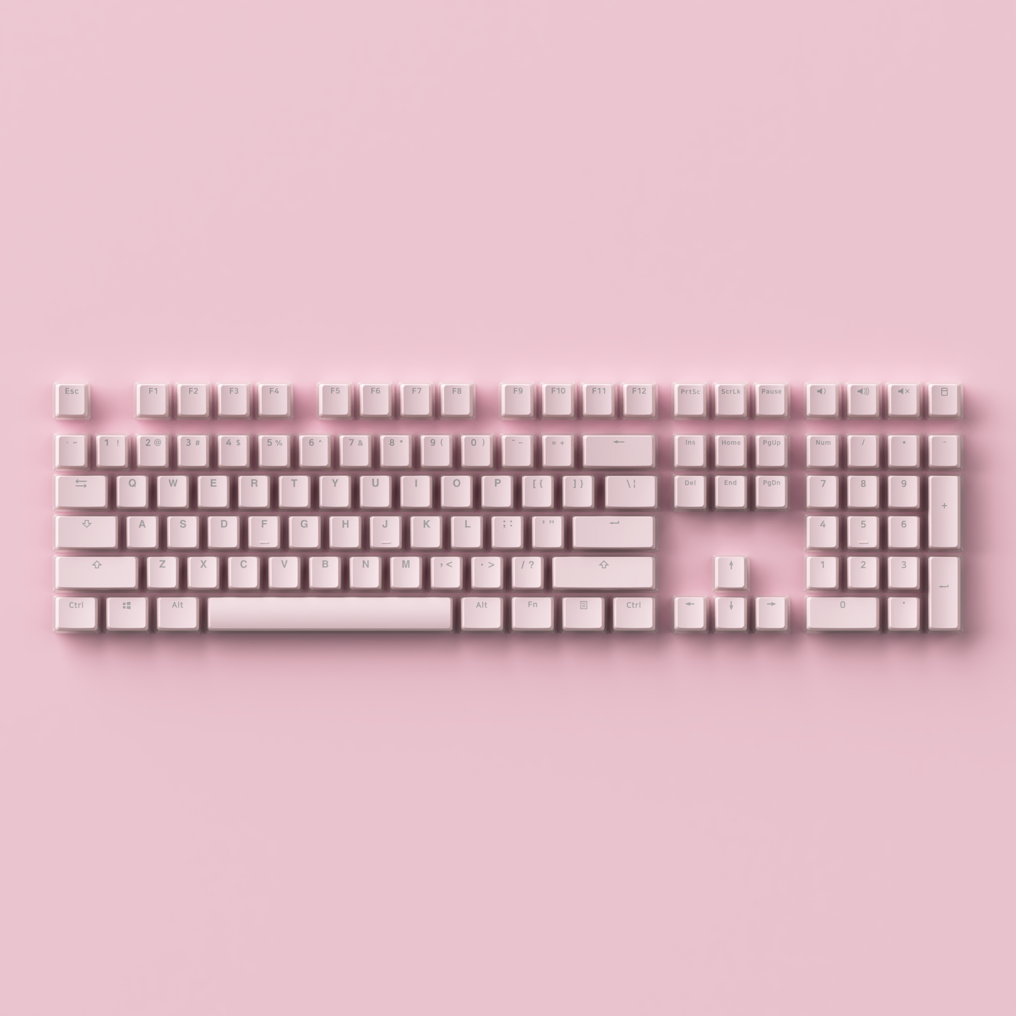 Sakura Jelly Keycap Set (108-key)