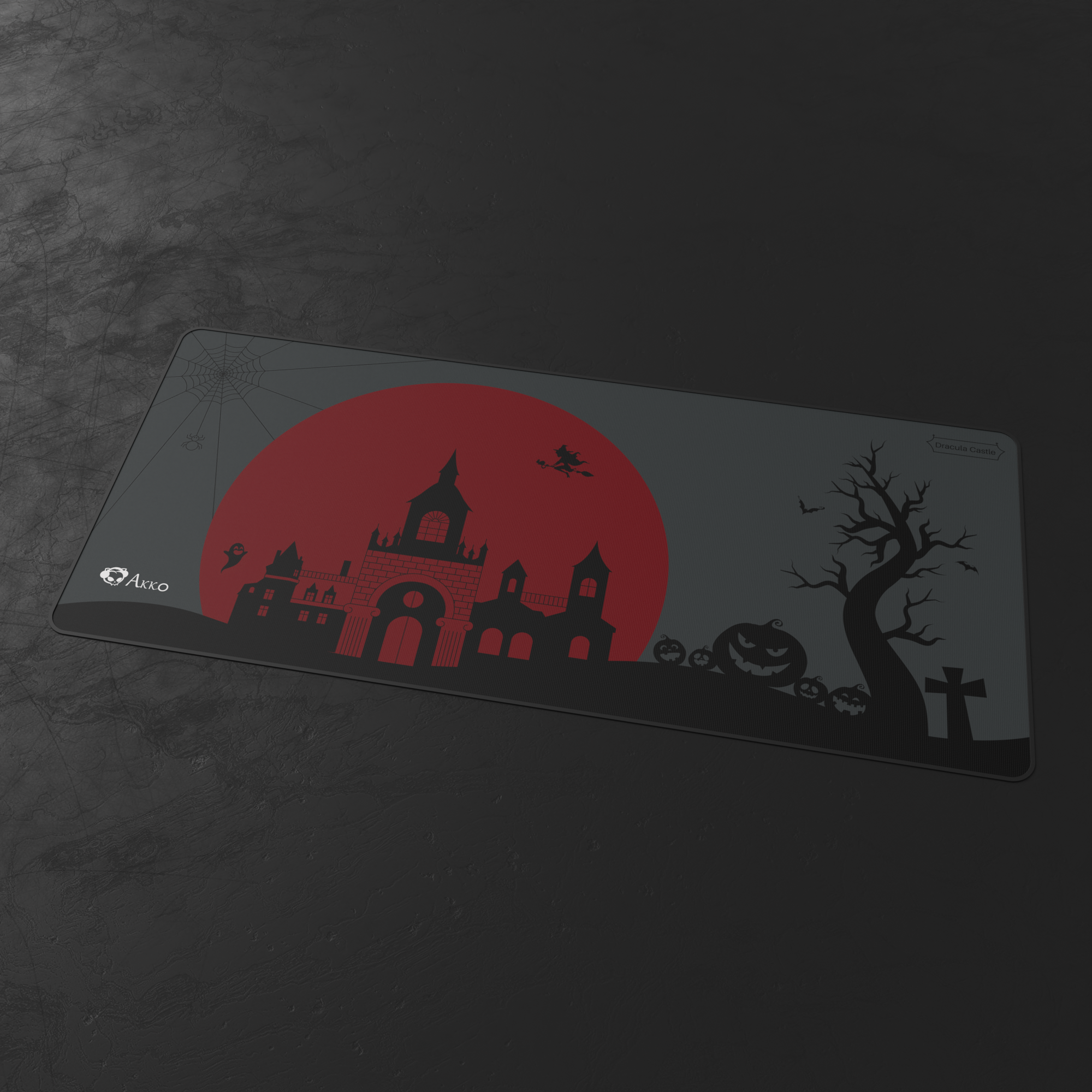 Dracula Castle Mouse pad