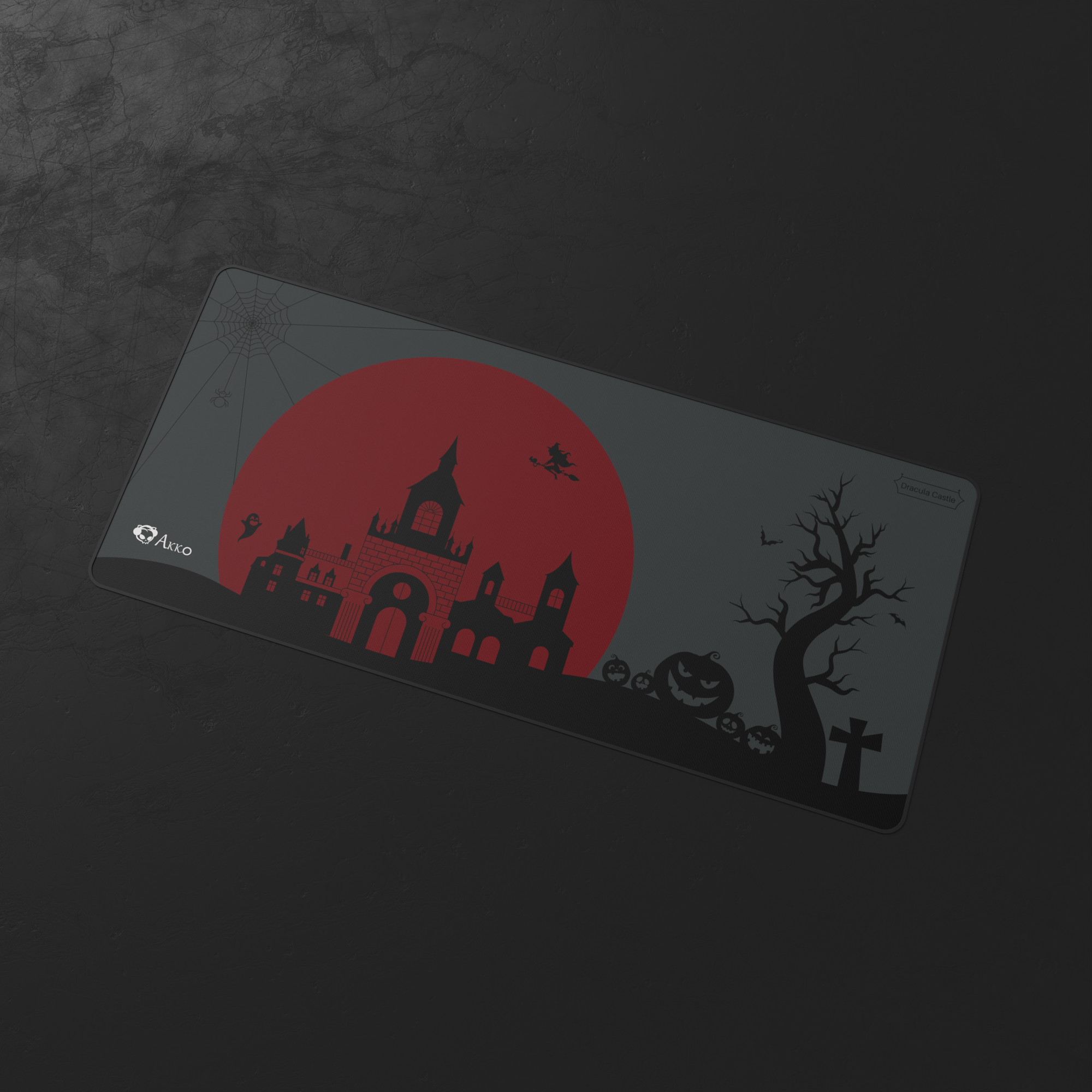 Dracula Castle Mouse pad