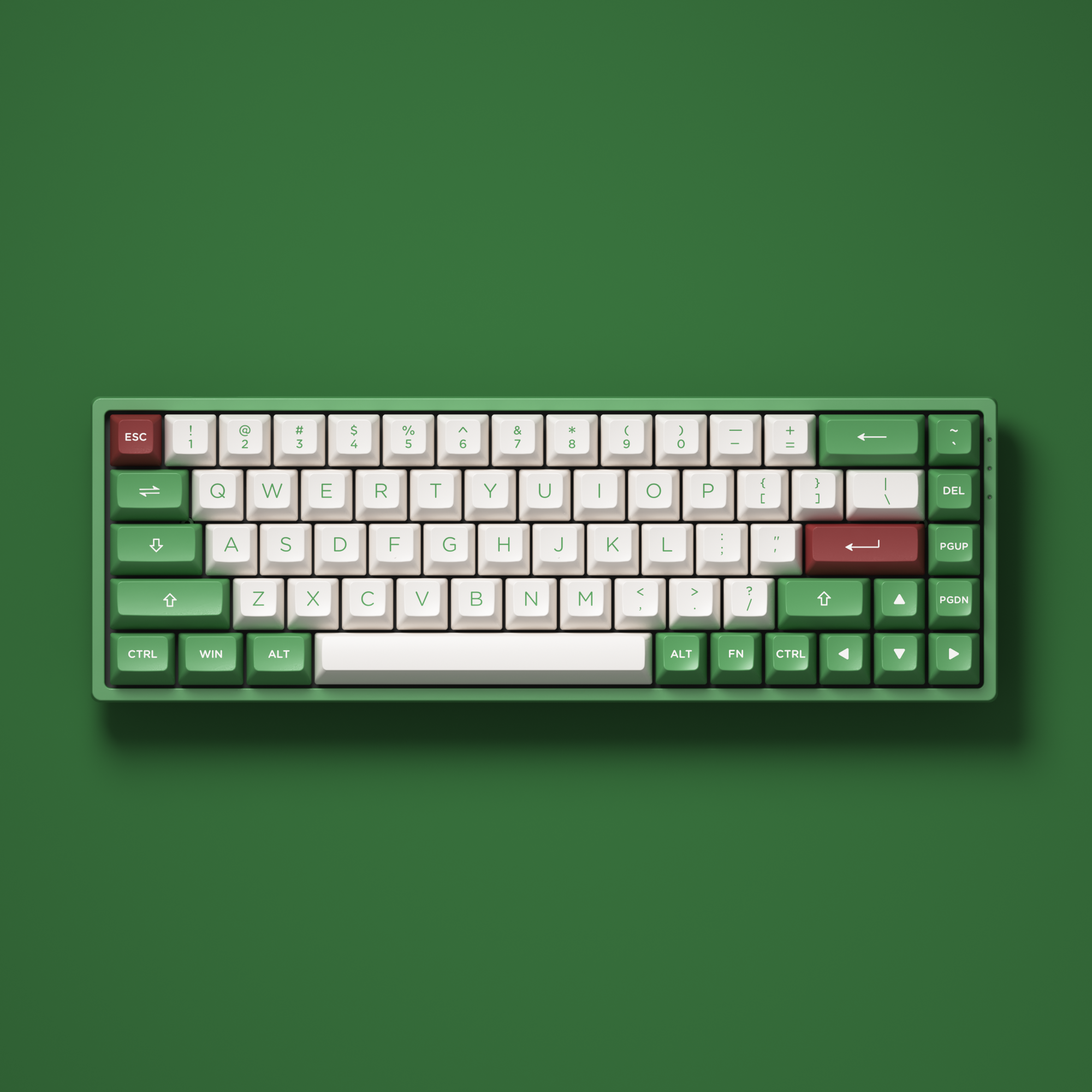 Matcha Red Bean Keycap Set