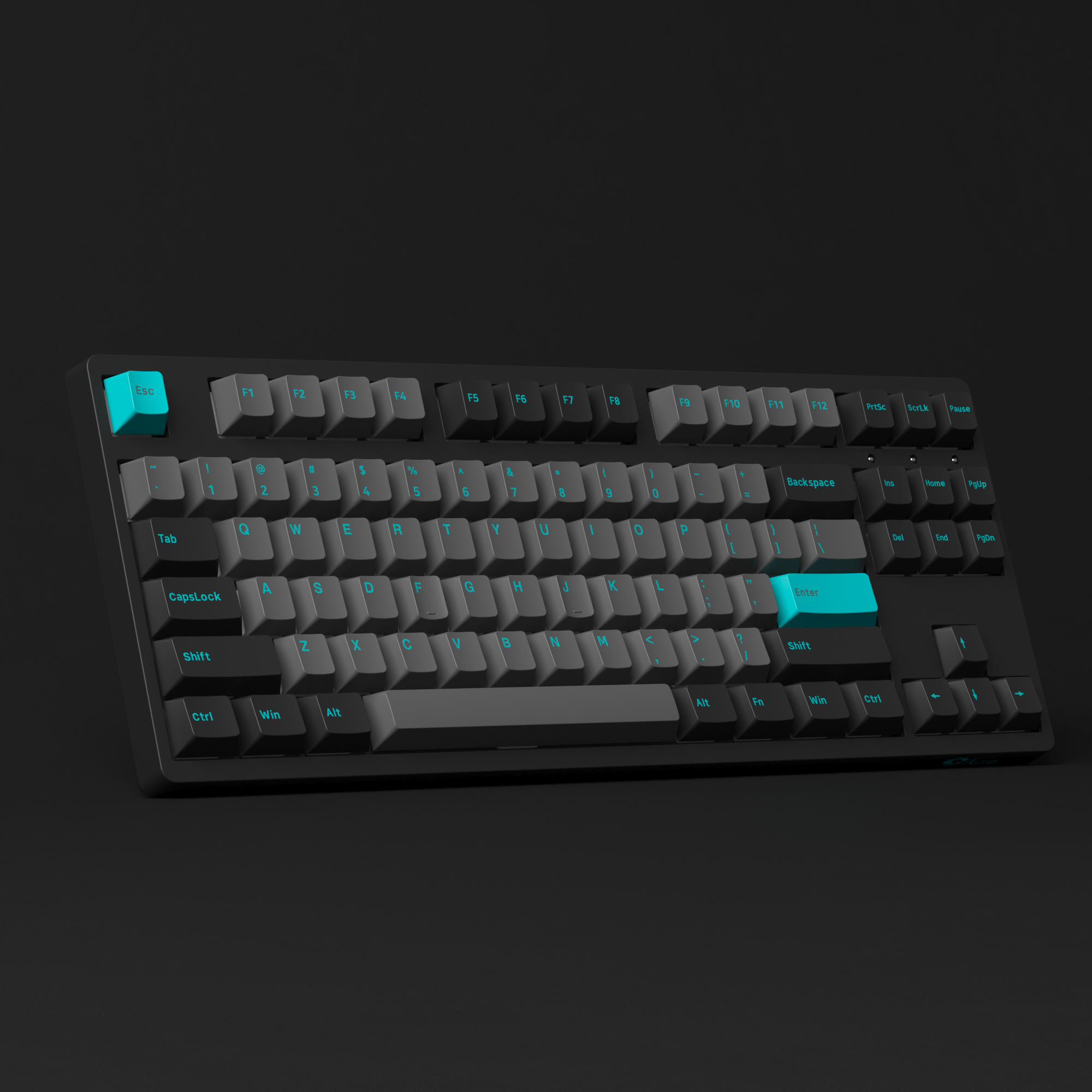 Black & Cyan 3087 Plus