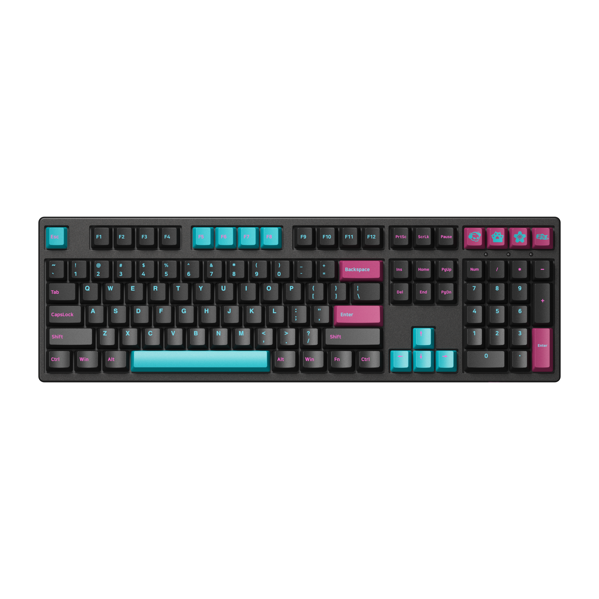 midnight 3087 wired mechanical keyboard