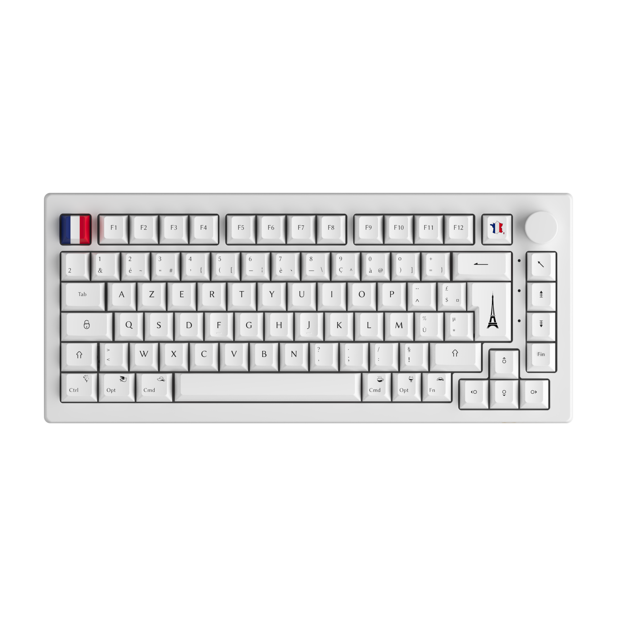 BOW ISO FR AZERTY Keycap Set (110-key)