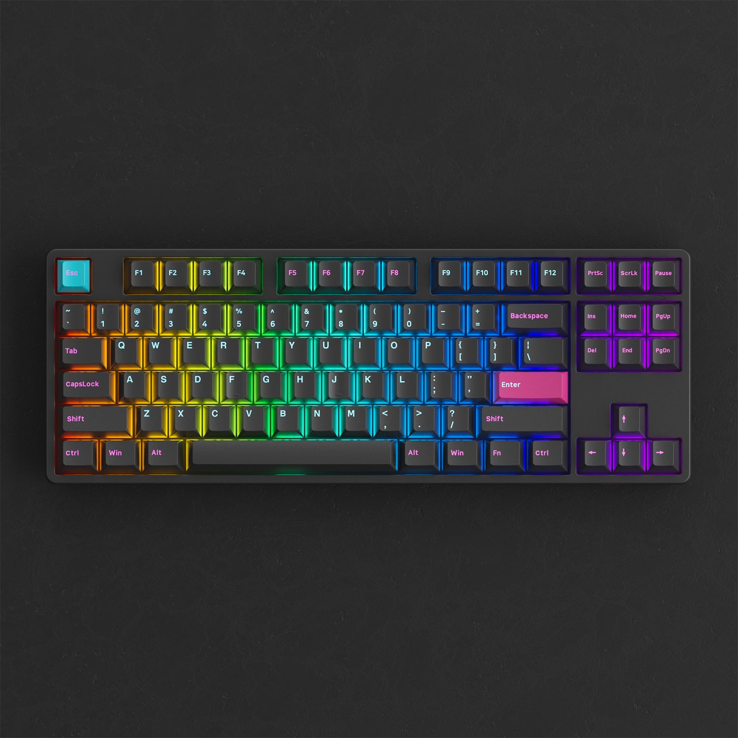 Akko 5087S VIA Keyboard rgb backlit