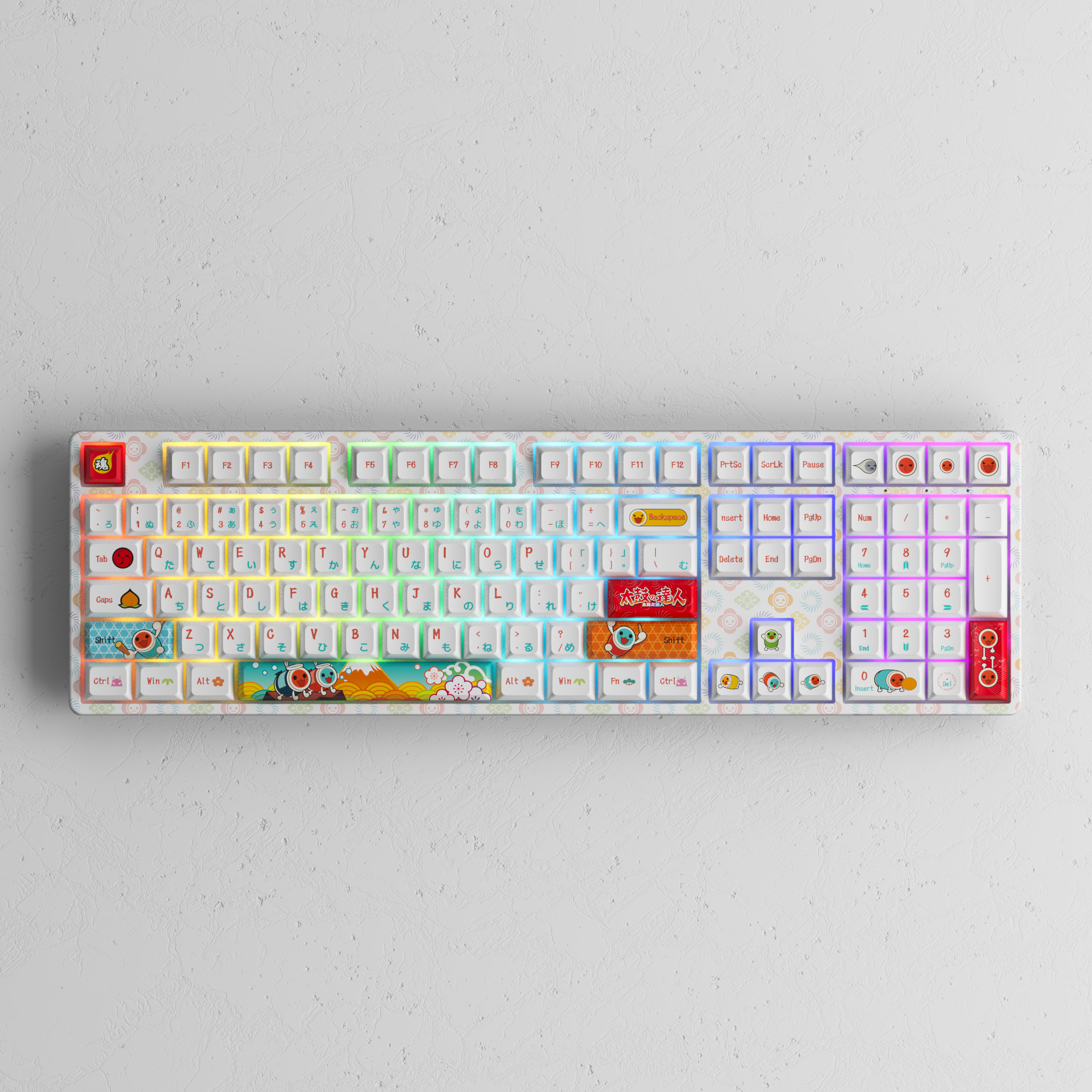 Taiko no Tatsujin Keycap Set (137-Key)