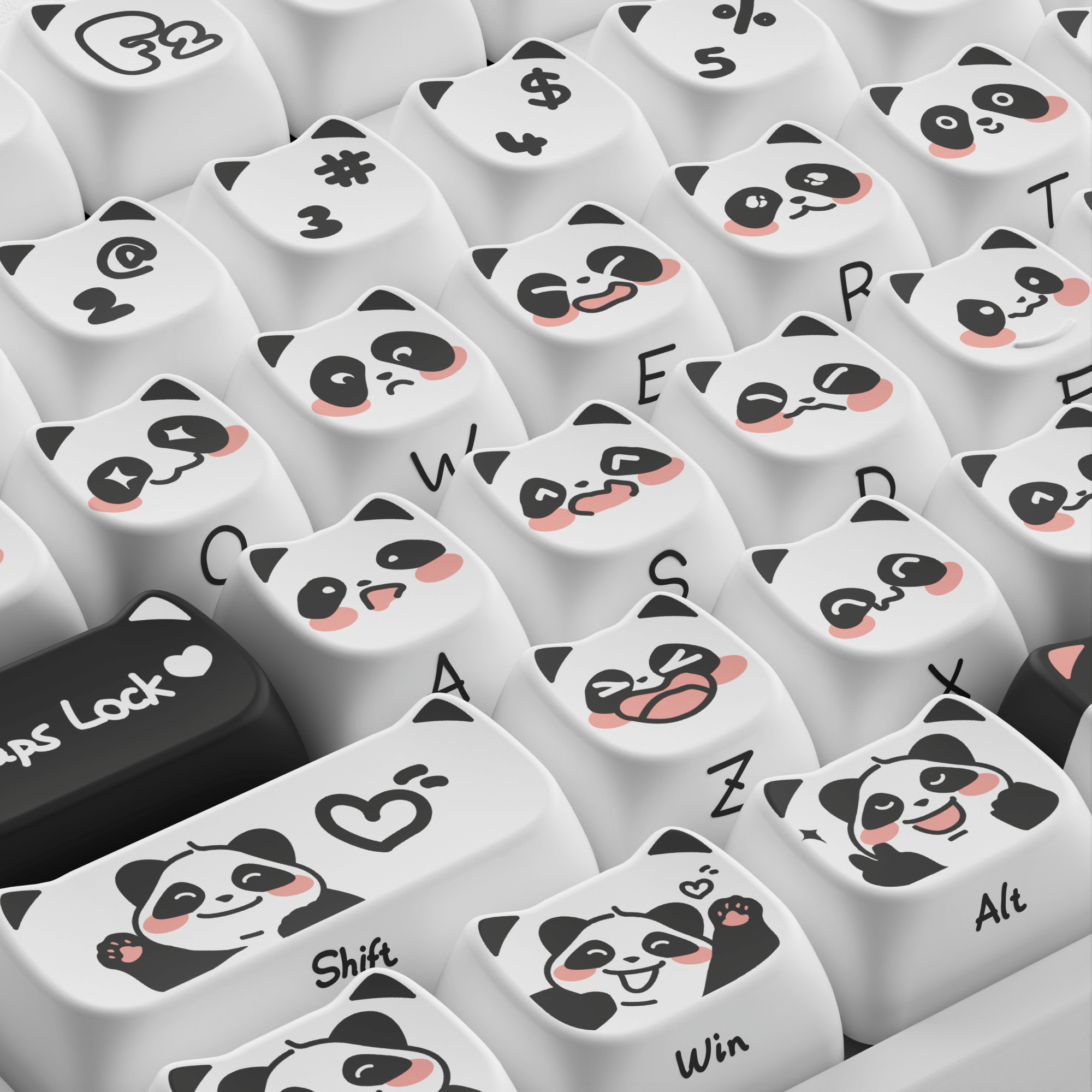 Panda MAO Keycap Set (142-Key)