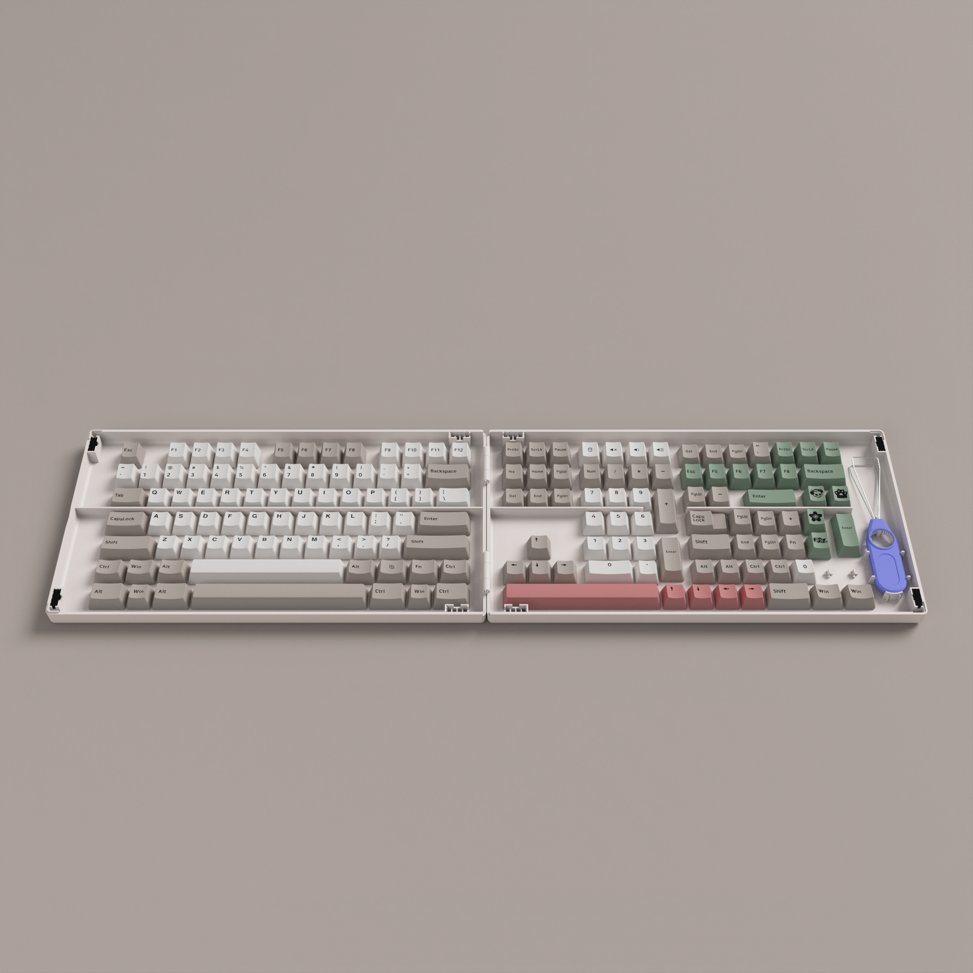 9009 Retro Keycap Set