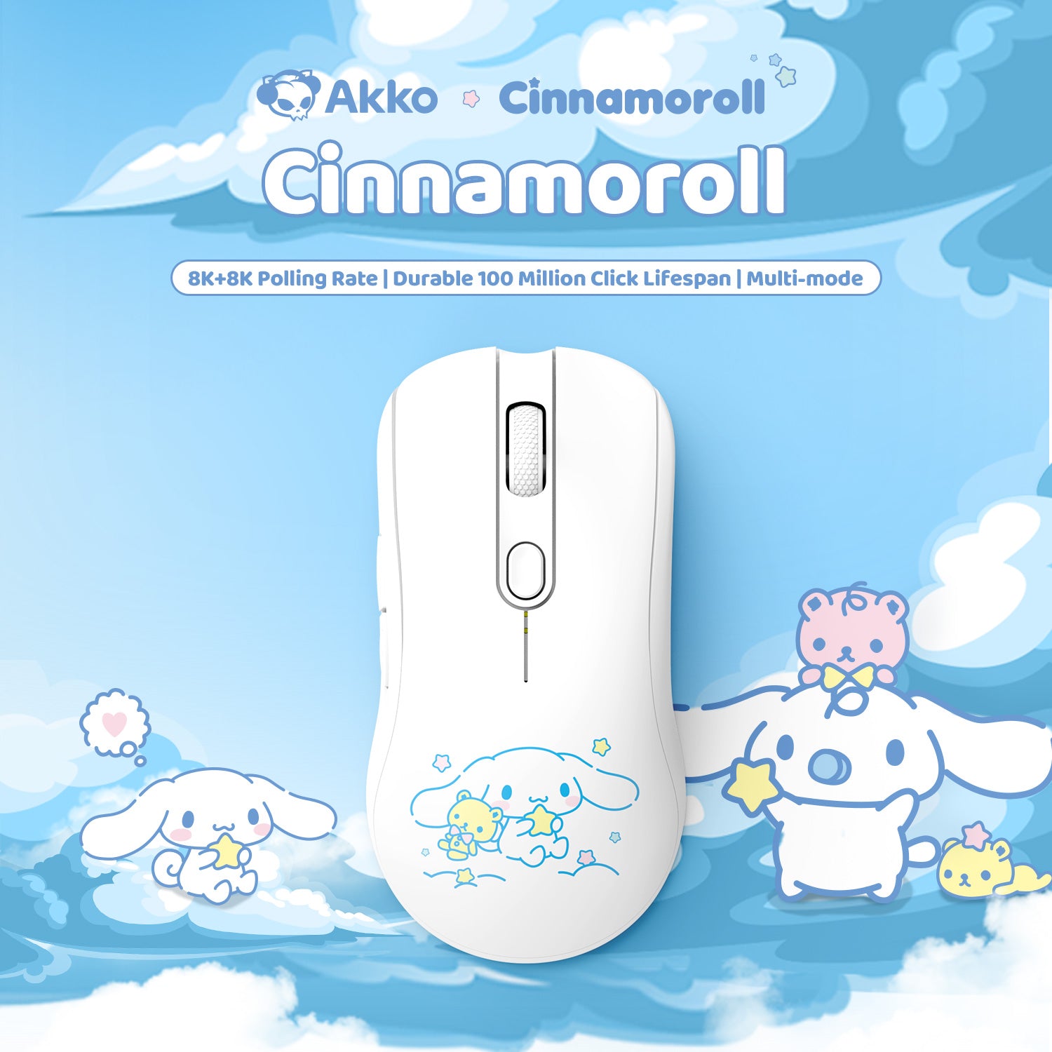 AG ONE 8K Gaming Mouse Cinnamoroll