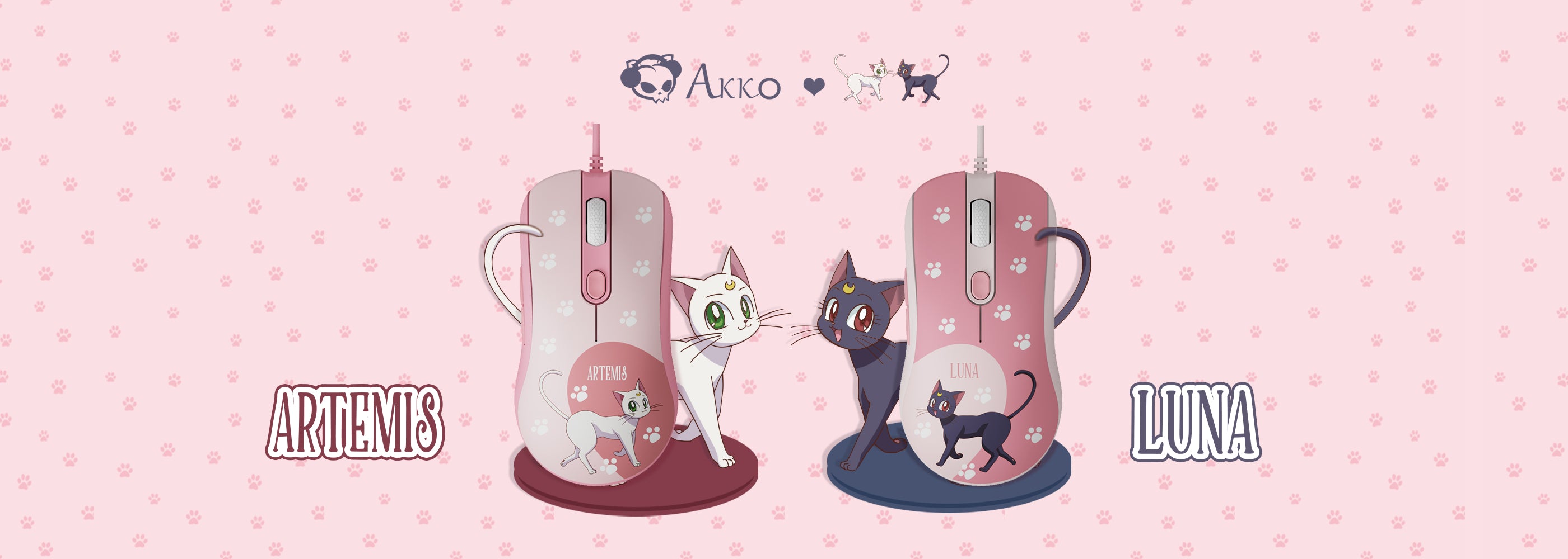 AG325C Sailor Moon Crystal Mouse Banner for PC