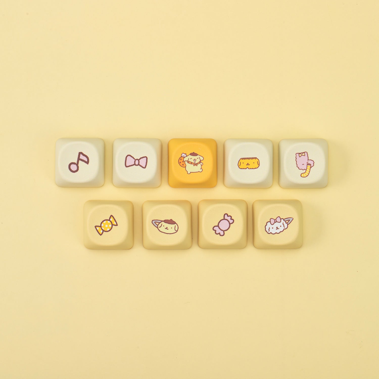 Pompompurin 5108B plus 100 percent mechanical keyboard special keycaps