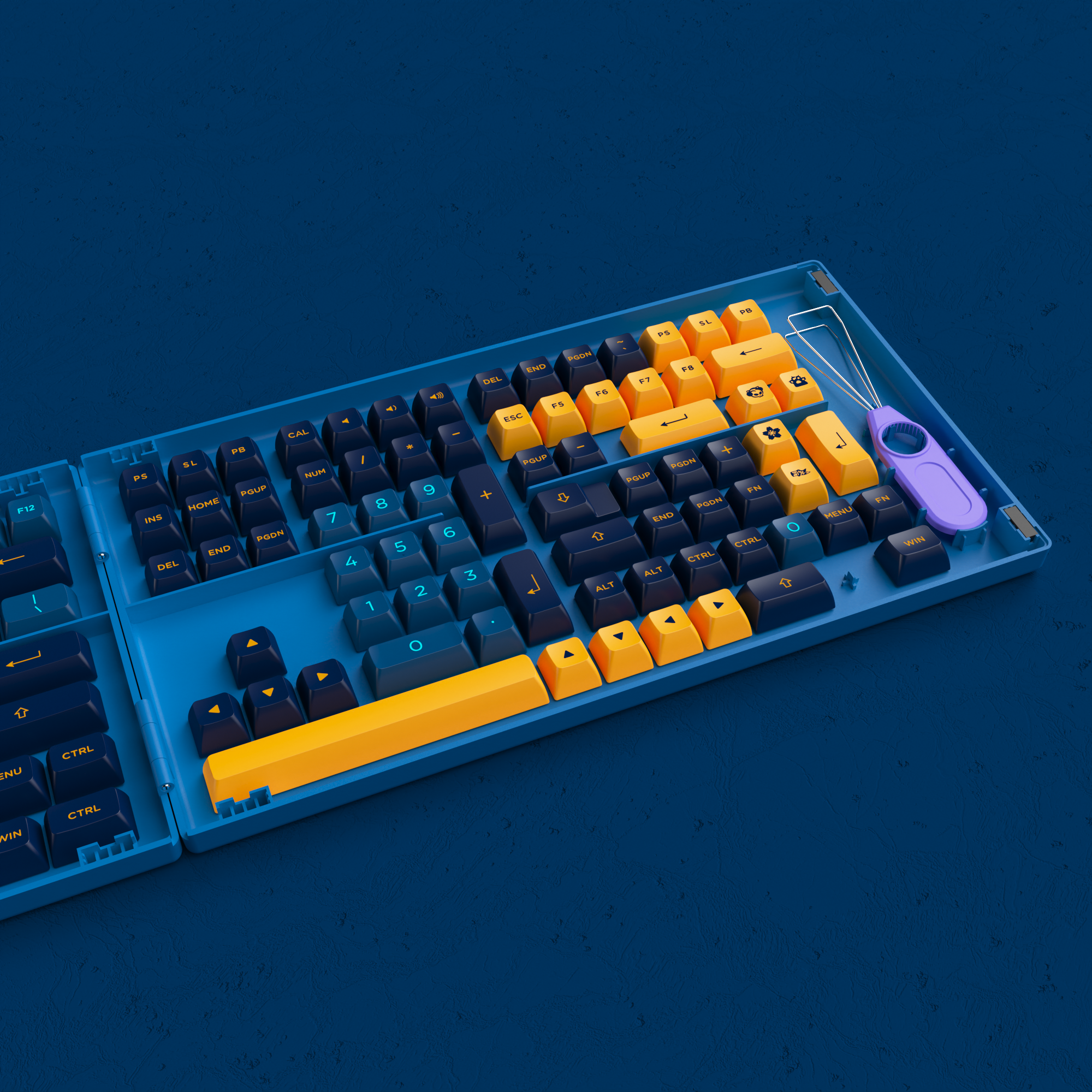 Macaw Keycap Set