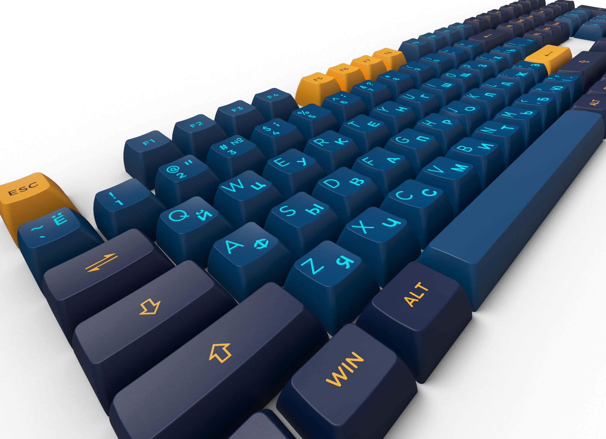 Macaw Keycap Set