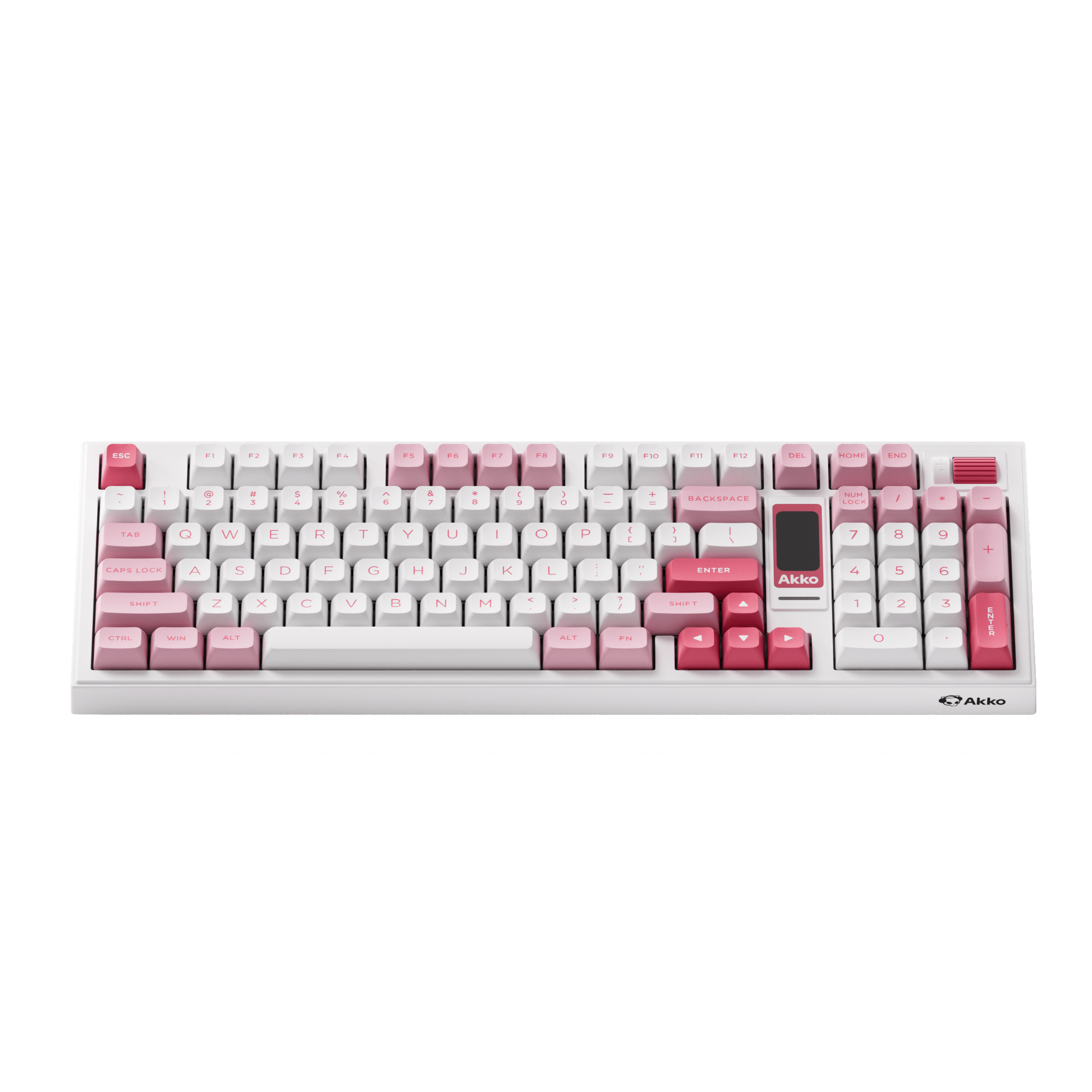 5098B Mechanical Keyboard with Screen Prunus Lannesiana Theme 