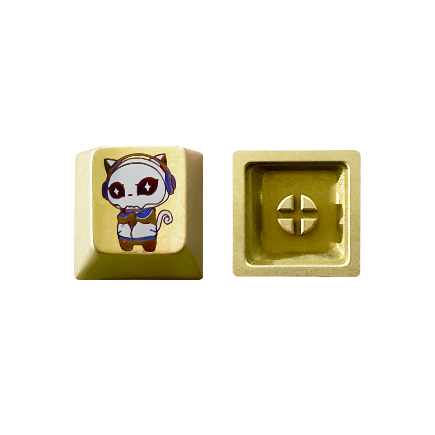 Akko 8th Anniversary Titanium Alloy Artisan Keycap