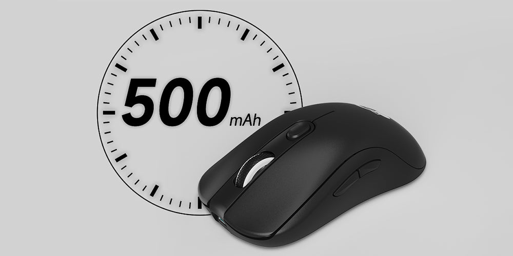 AG One NearLink ergonomic wireless mouse 500mAh battery