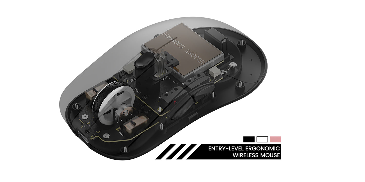 bluetooth and 2.4G dual mode for AG325W cool wireless mouse