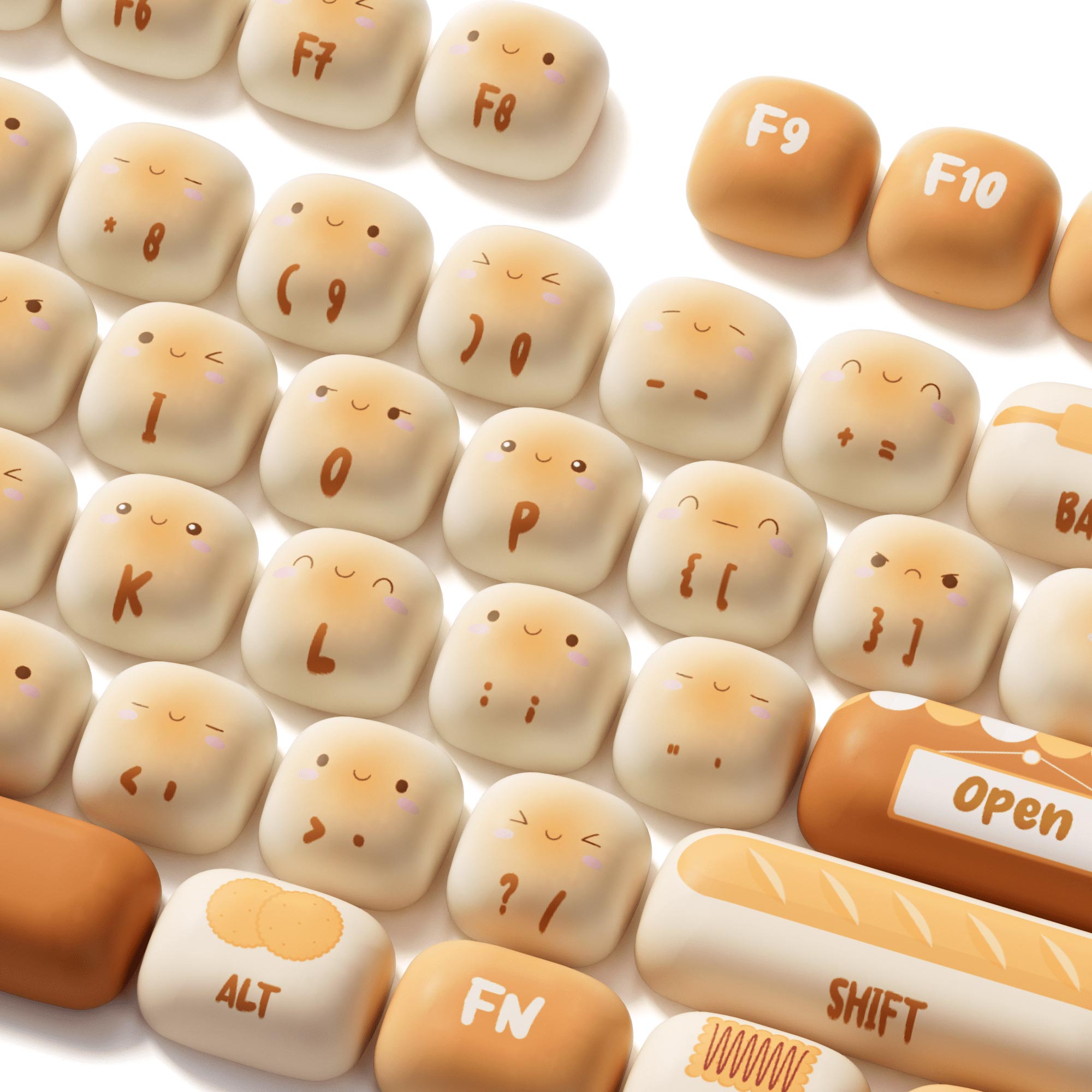 Bun Wonderland Keycap Set (138-key)