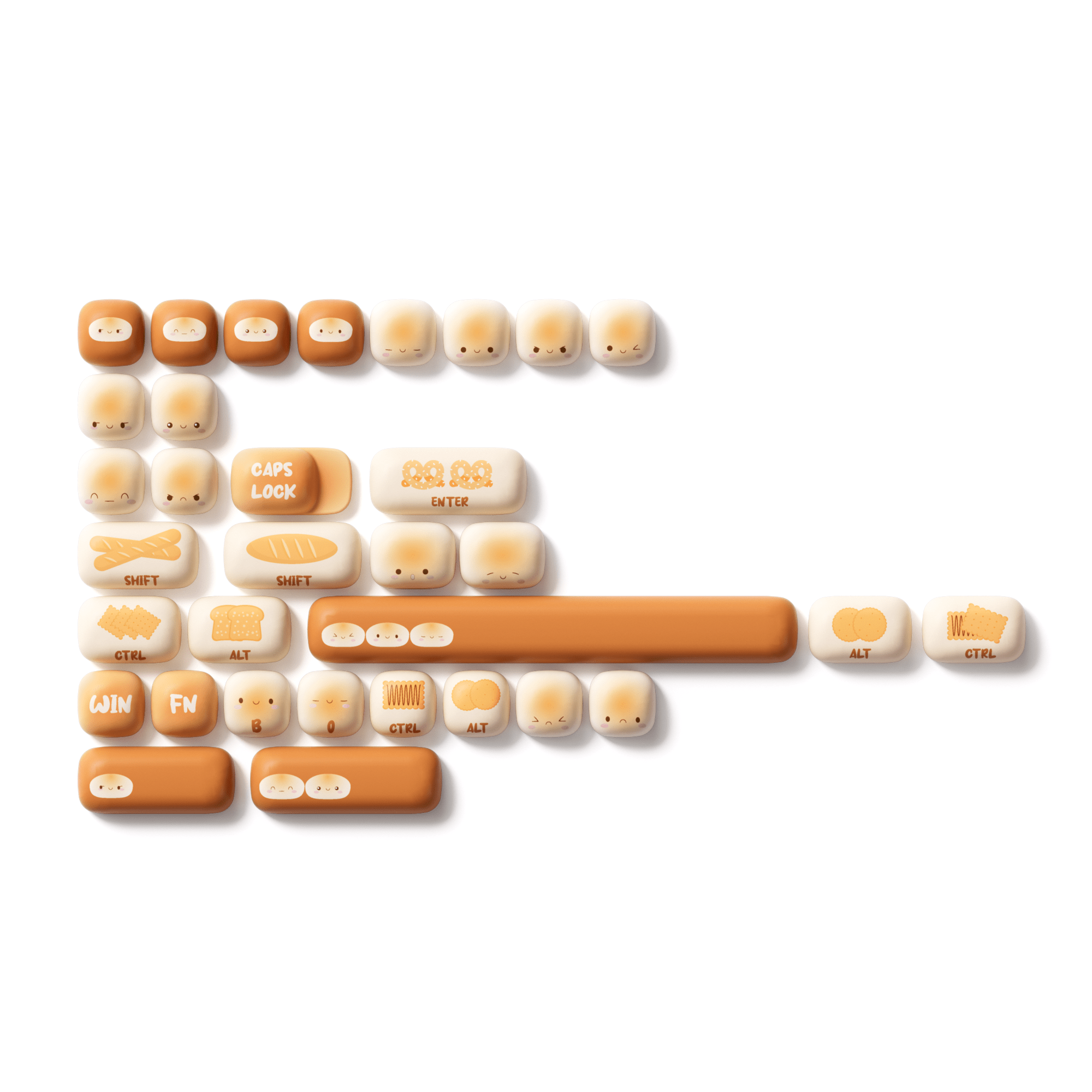 Bun Wonderland Keycap Set (138-key)