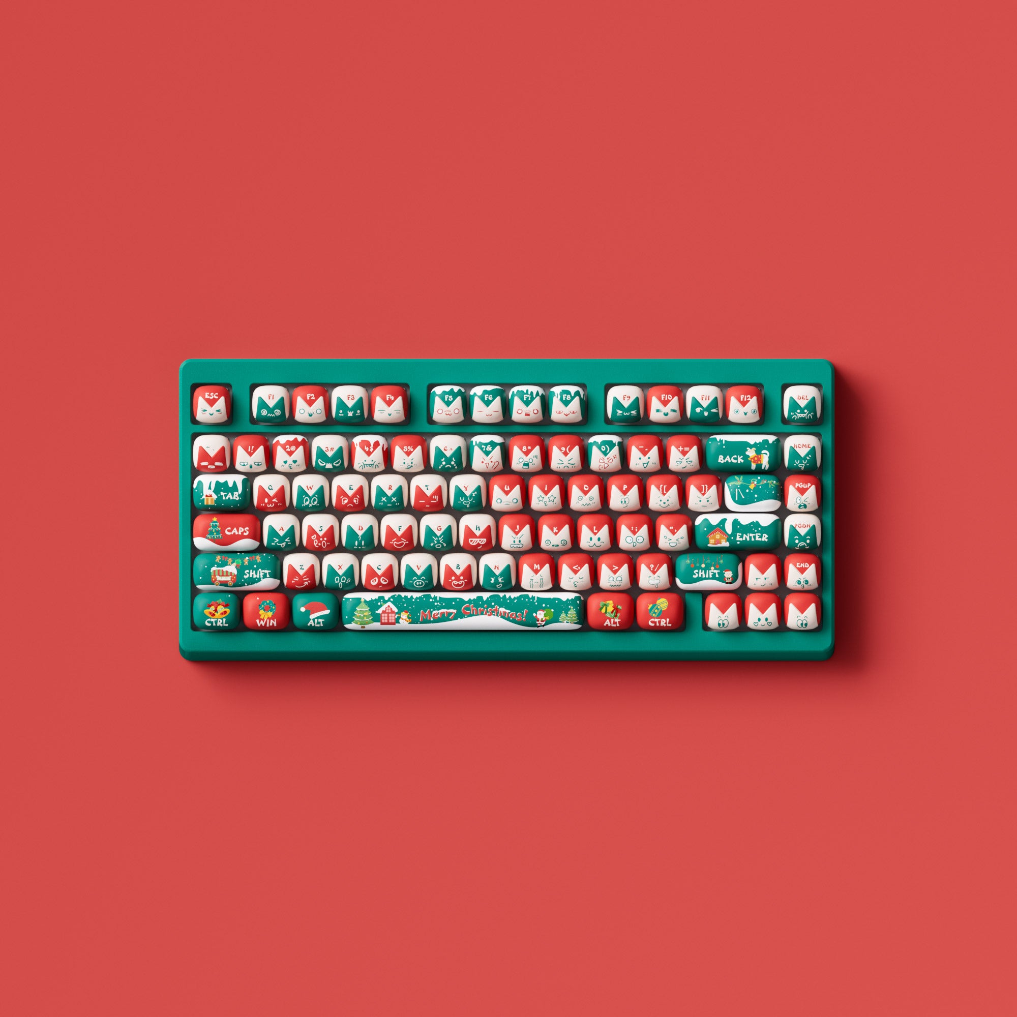 Christmas Fantasy Keycap Set (137-key)