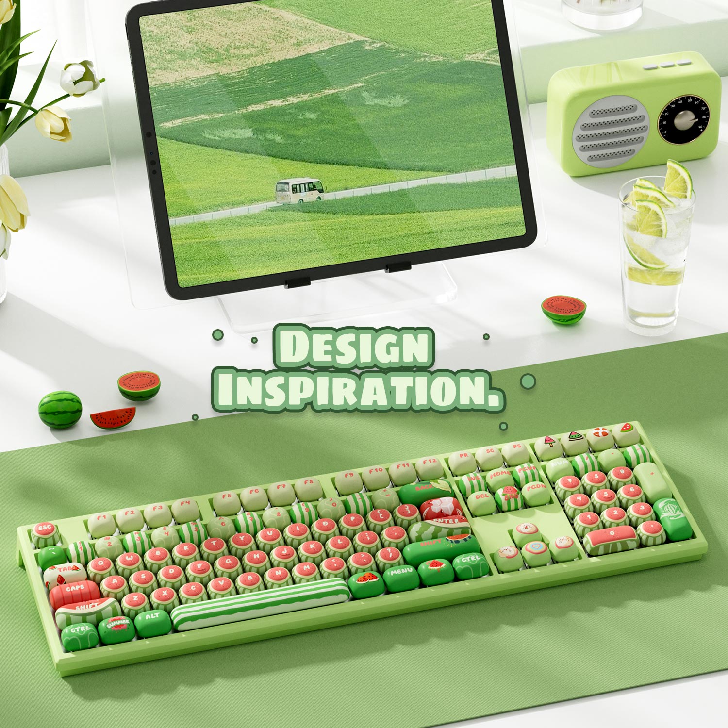 Watermelon Keycap Set (138-key)