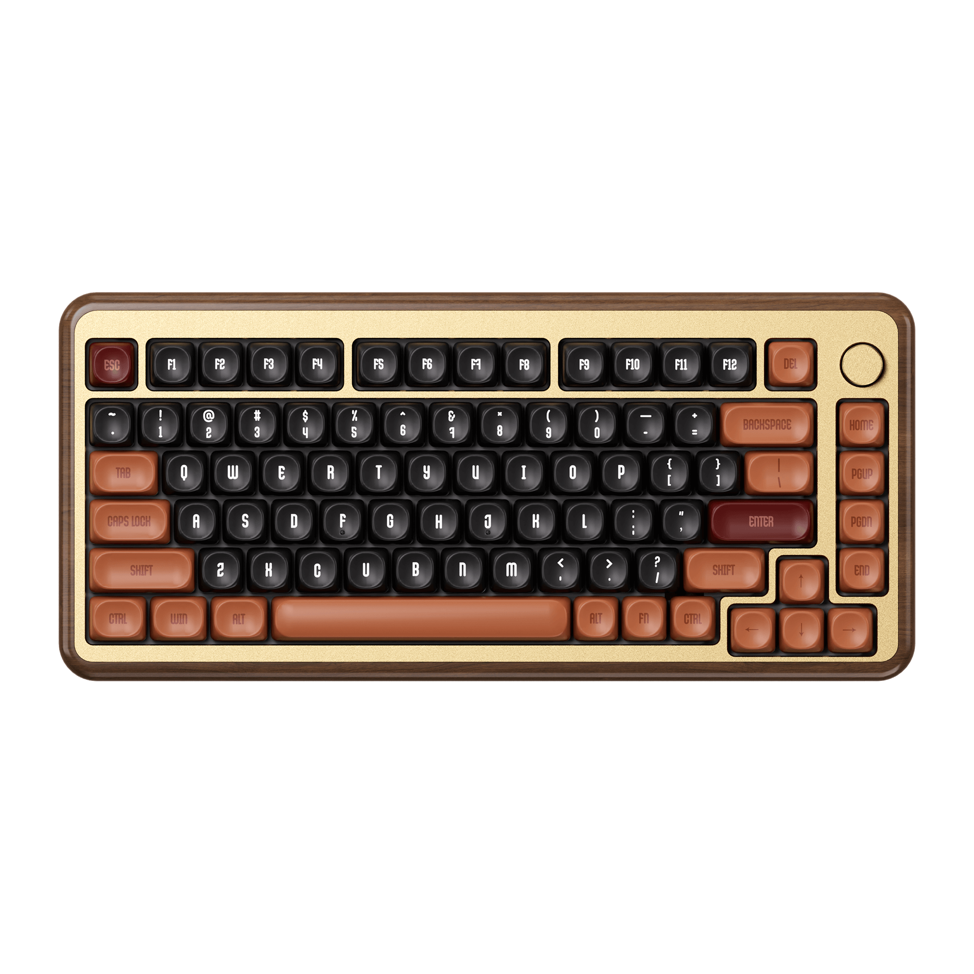 MU02 Wooden Keyboard Autumn