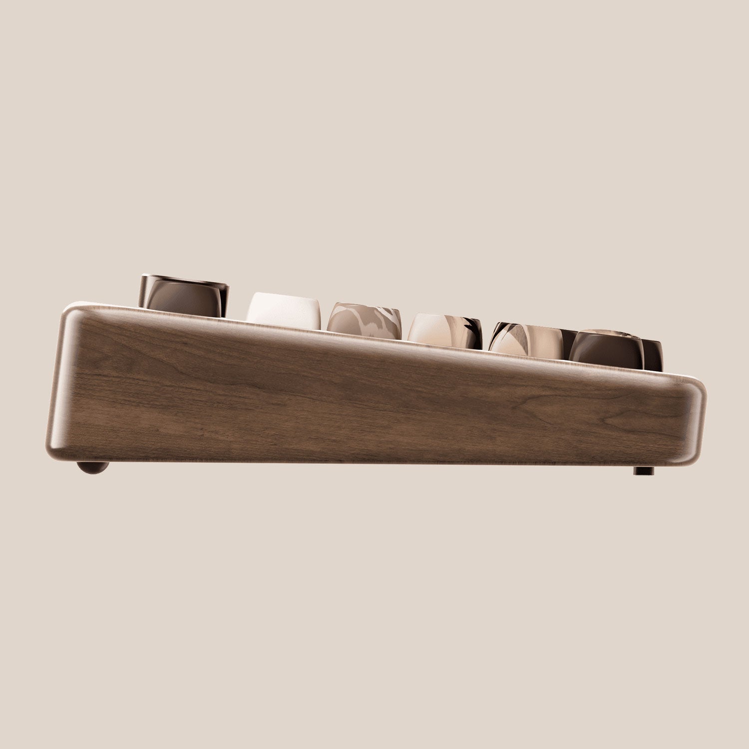 MU02 Wooden Keyboard gasket mount