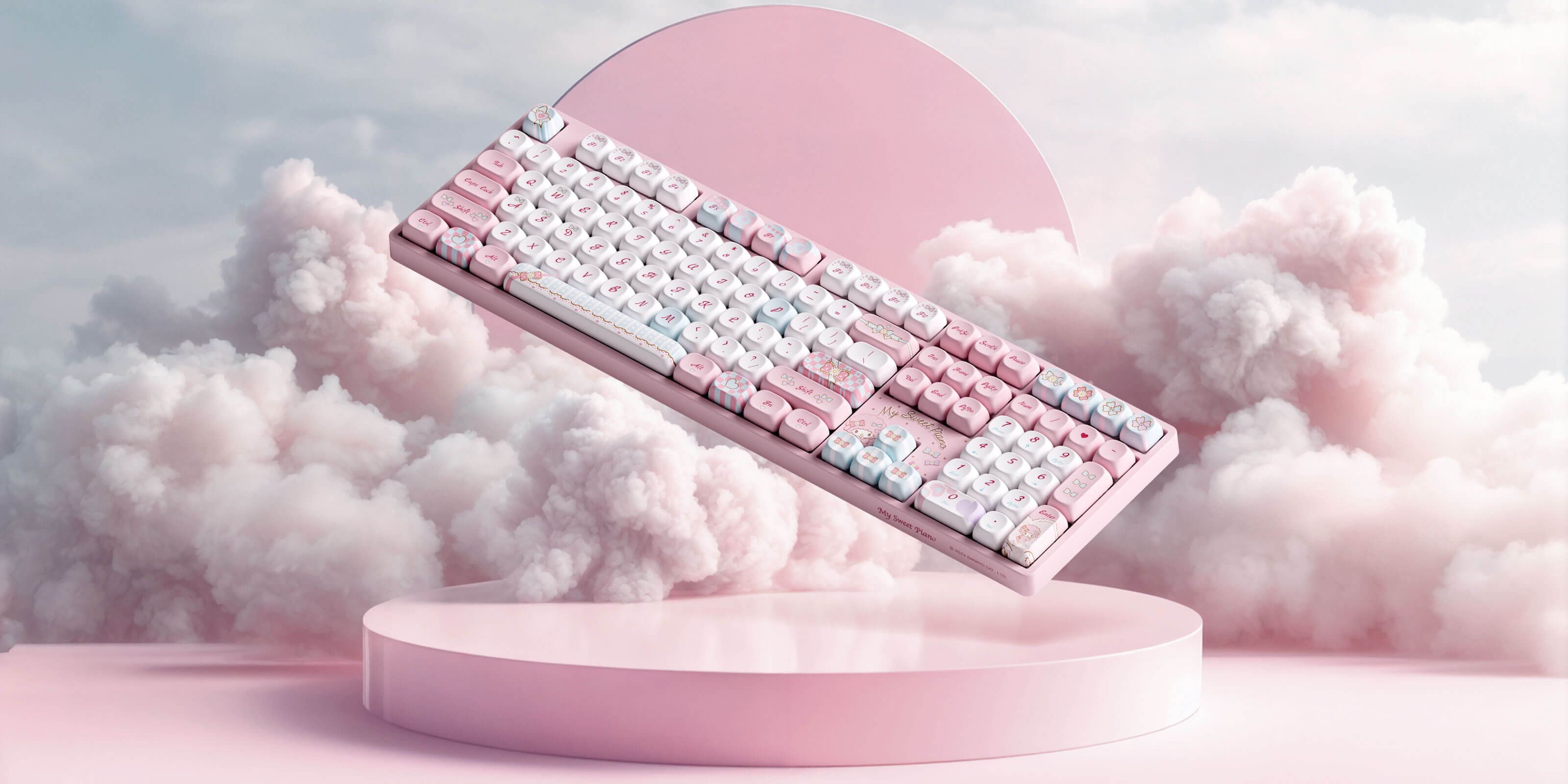 Akko My Sweet Piano 5108B Plus Full-Size Mechanical Keyboard