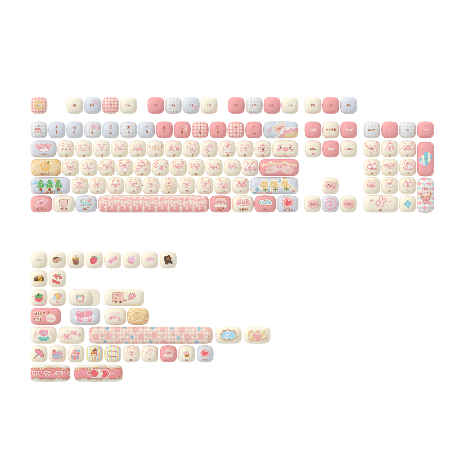 Piggy Party Keycap Set (139-key)