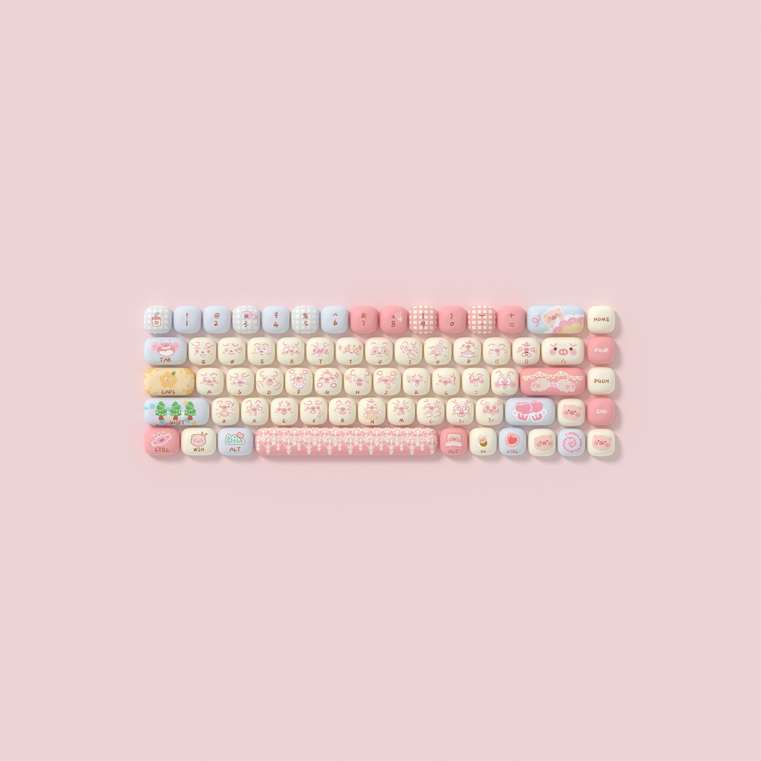 Piggy Party Keycap Set (139-key)