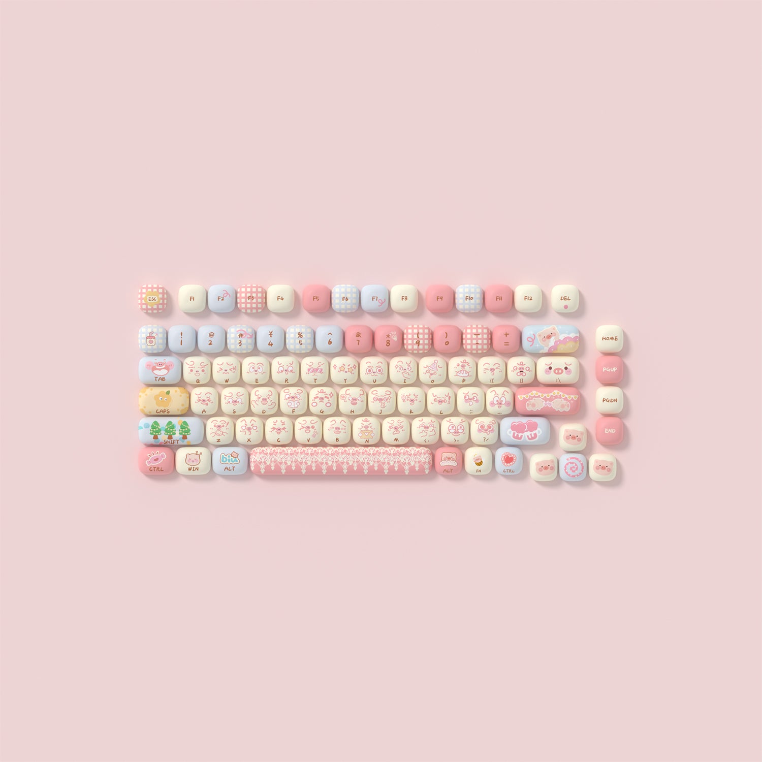 Piggy Party Keycap Set (139-key)