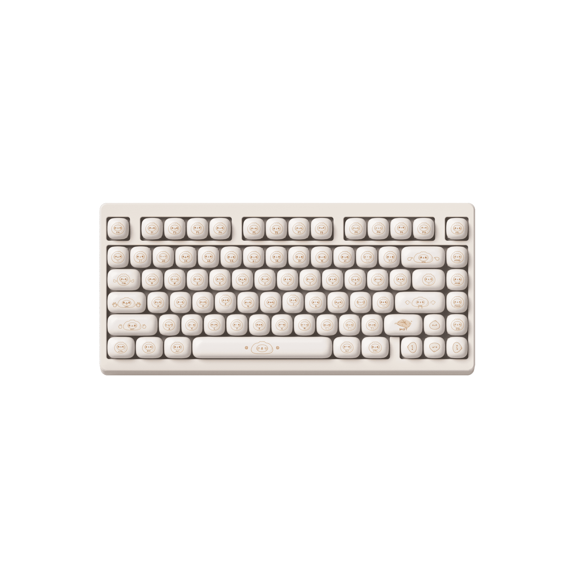 Steamed Buns Keycap Set (144-key)