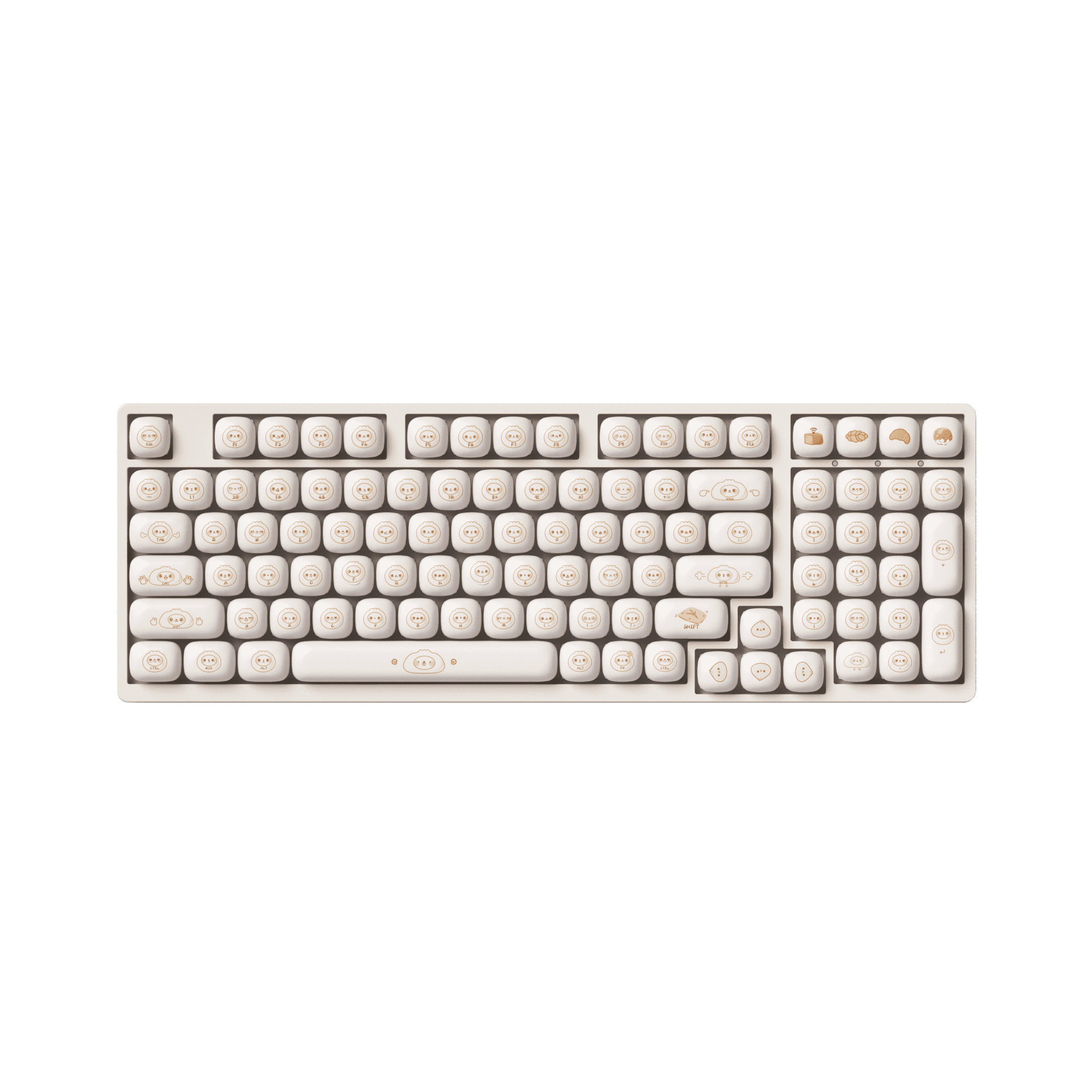 Steamed Buns Keycap Set (144-key)