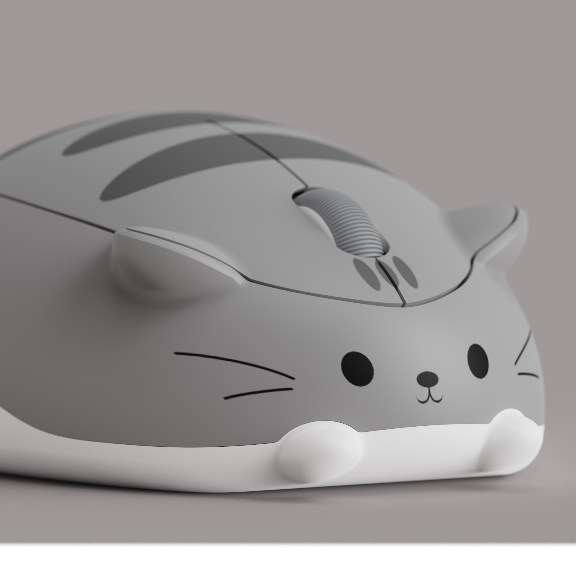 Akko Cat Theme Mouse