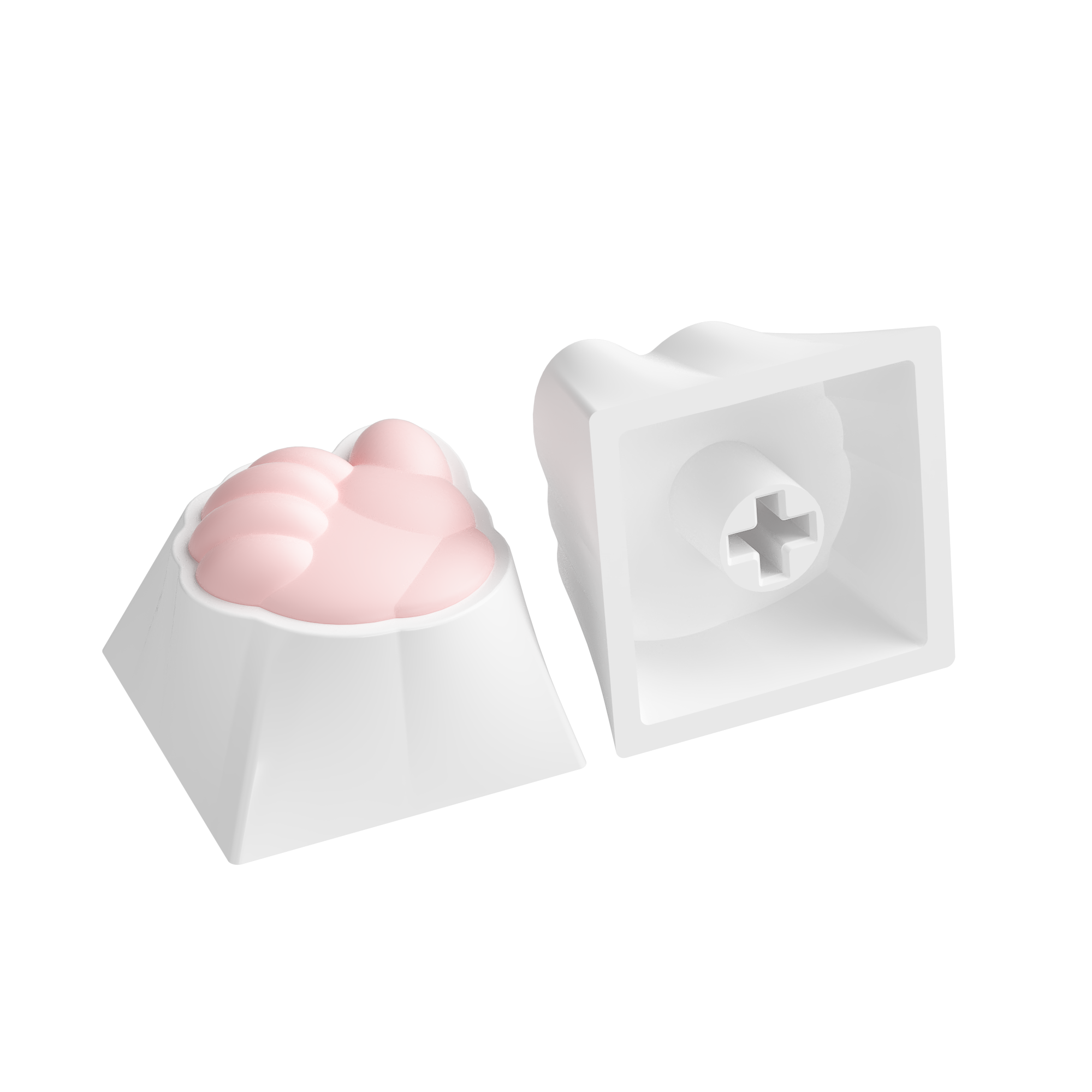 Akko Praise Artisan Keycaps upper and lower details