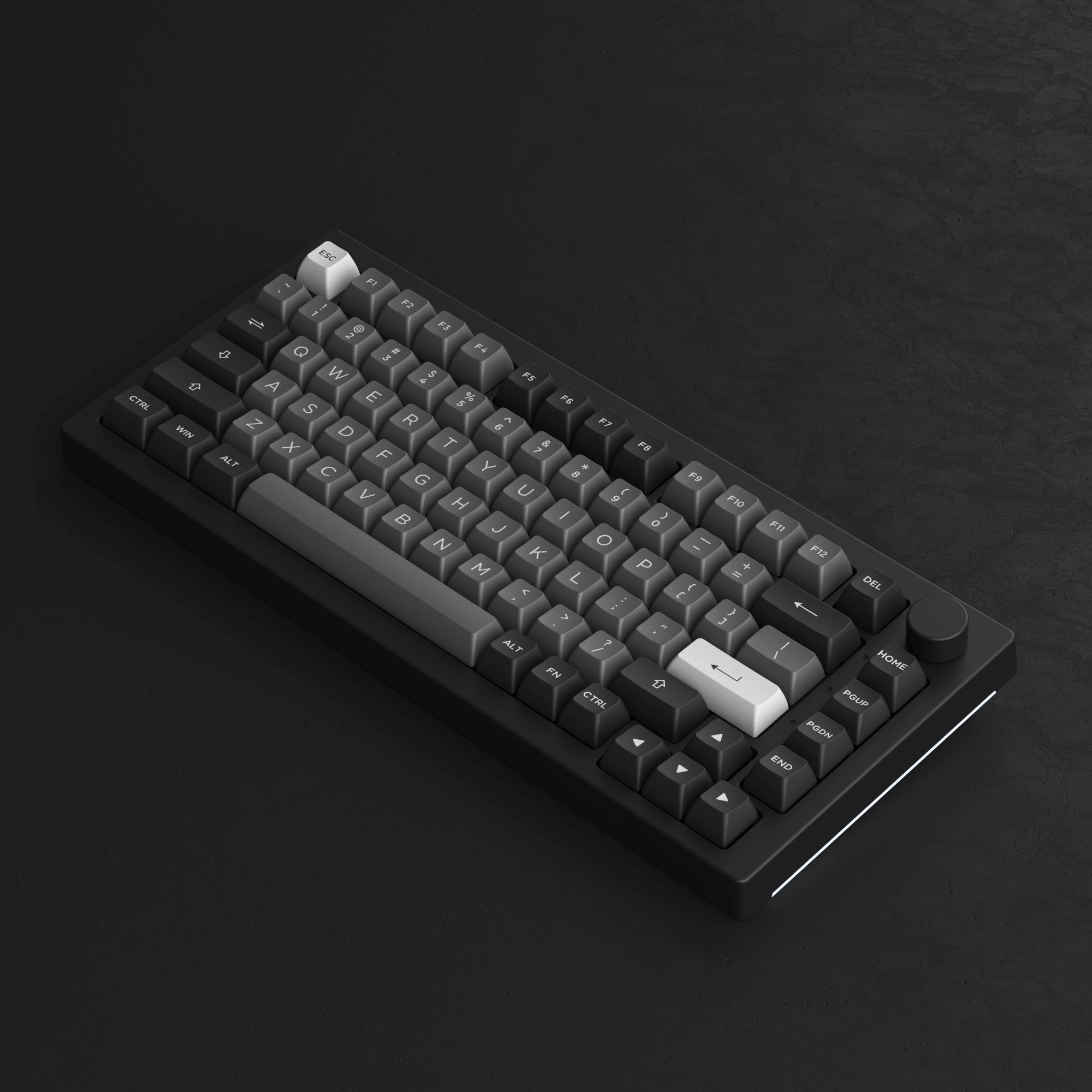 Black & Silver 5075B Plus