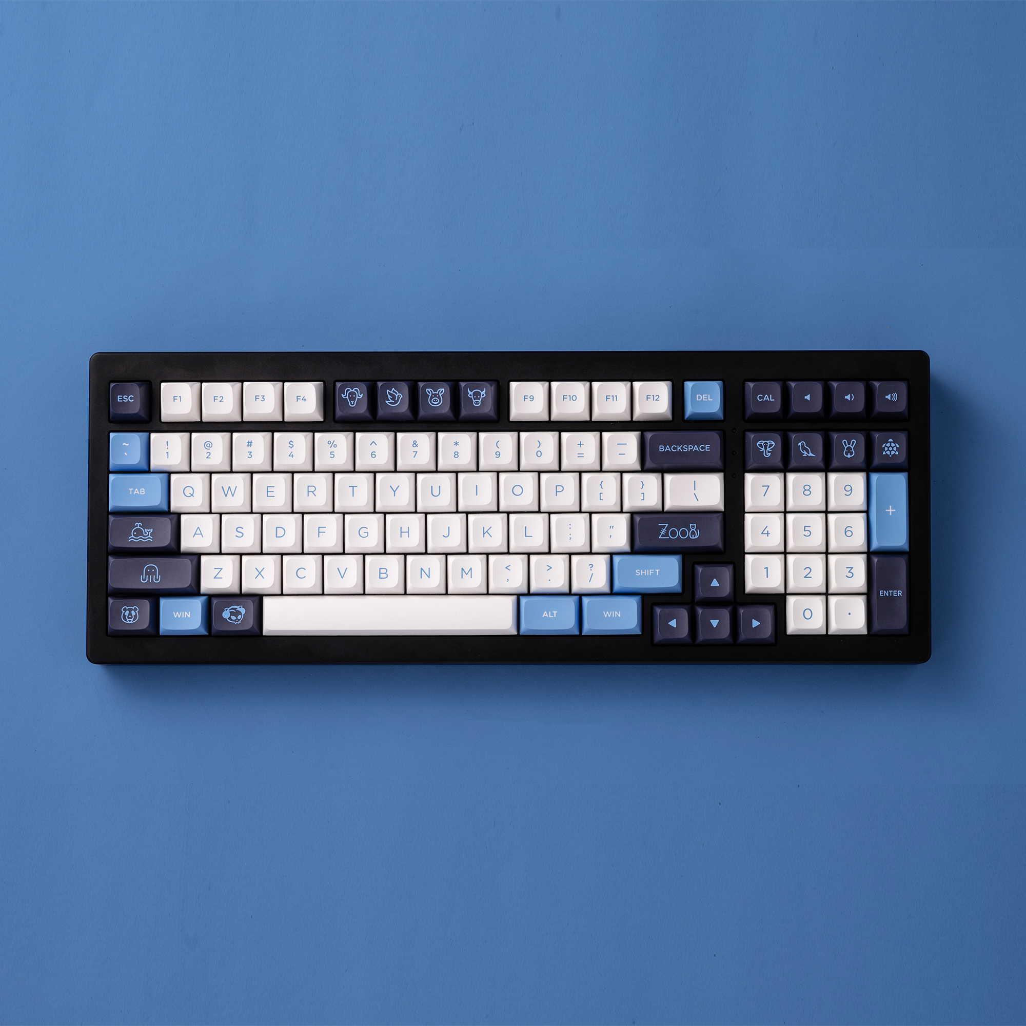 Carolina Blue Keycap Set(227-Key)