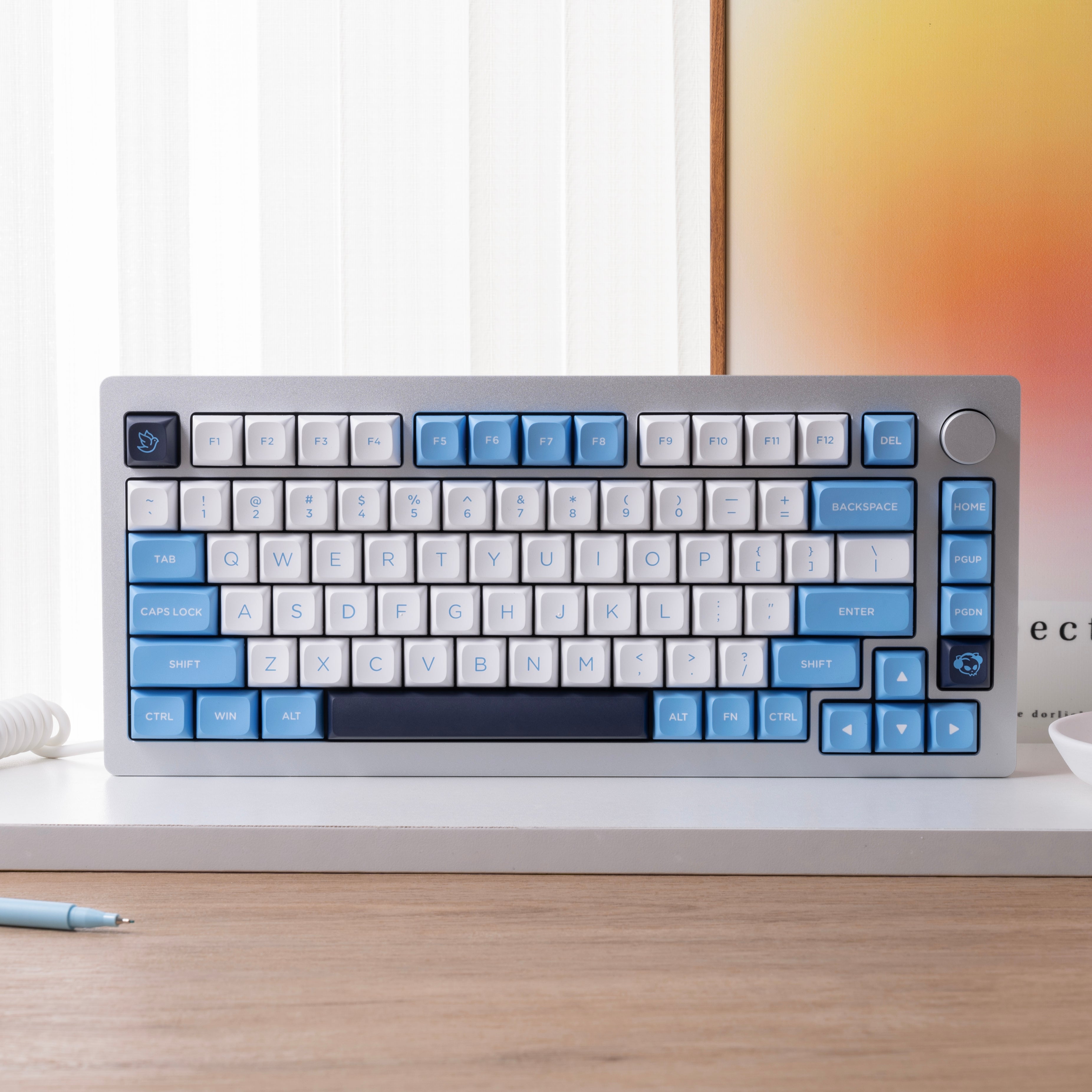 Carolina Blue Keycap Set(227-Key)