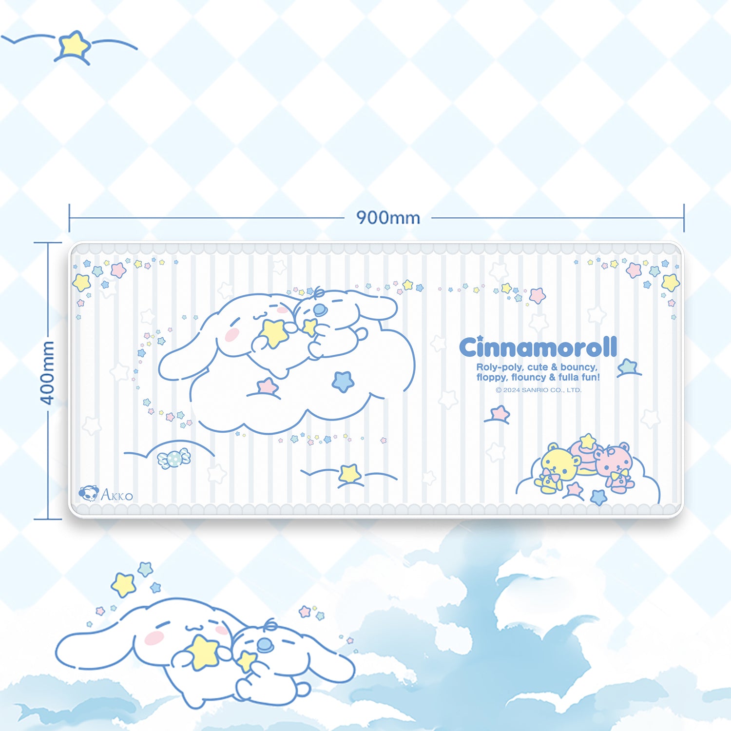 Cinnamoroll Star Mouse Pad