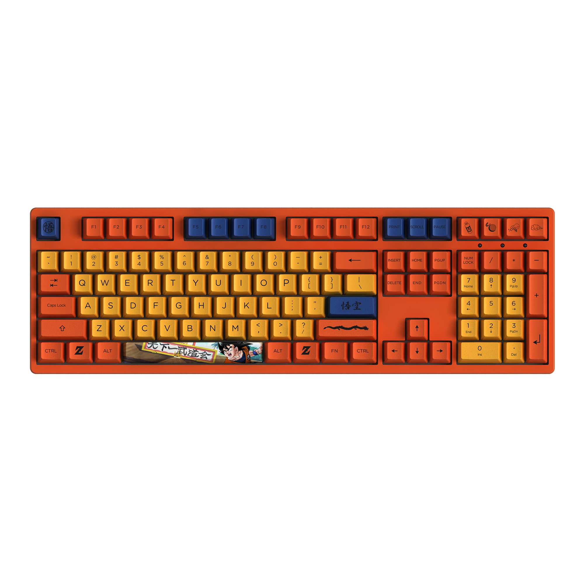 Akko Dragon Ball Z Goku 3108v2 keyboard