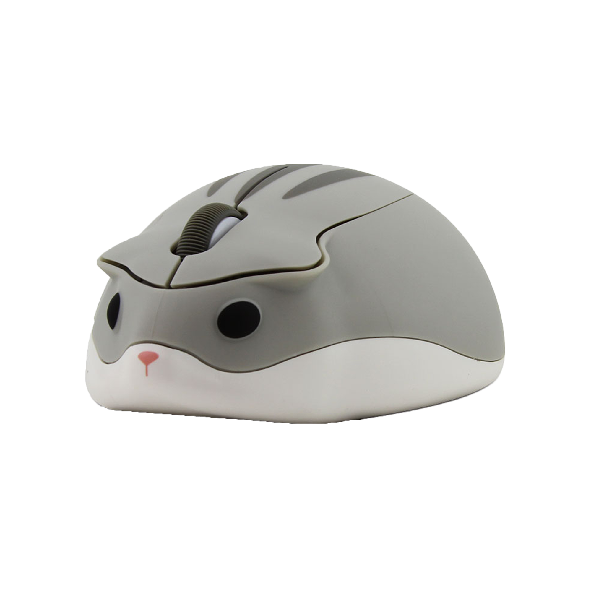 Gray Akko Hamster Computer Mouse