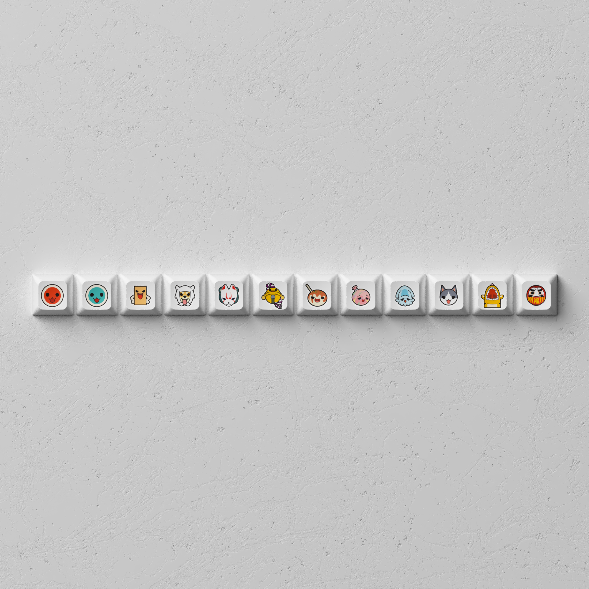 Taiko no Tatsujin Keycap Set (137-Key)