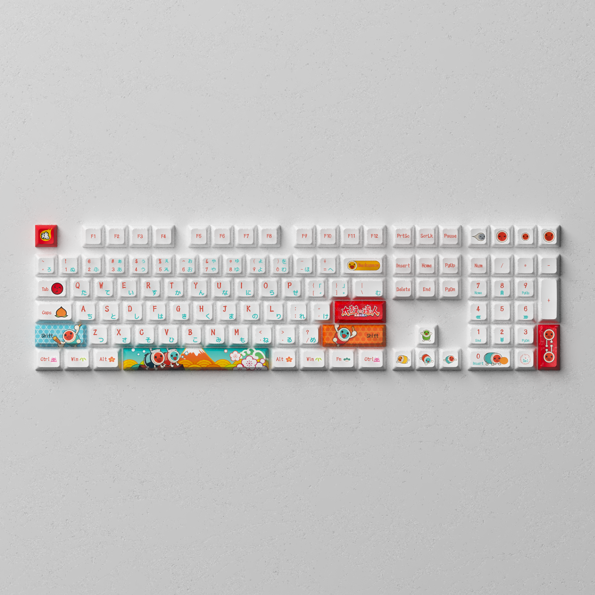 Taiko no Tatsujin Keycap Set (137-Key)