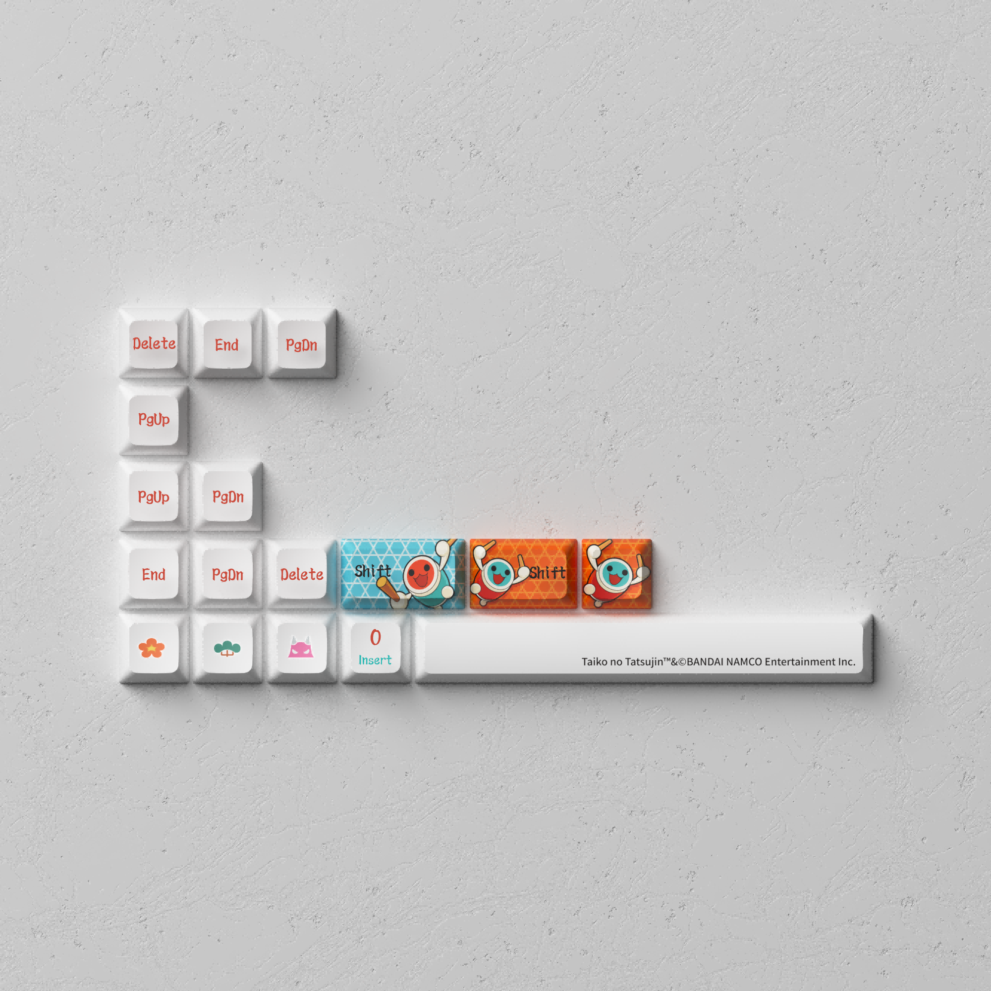 Taiko no Tatsujin Keycap Set (137-Key)