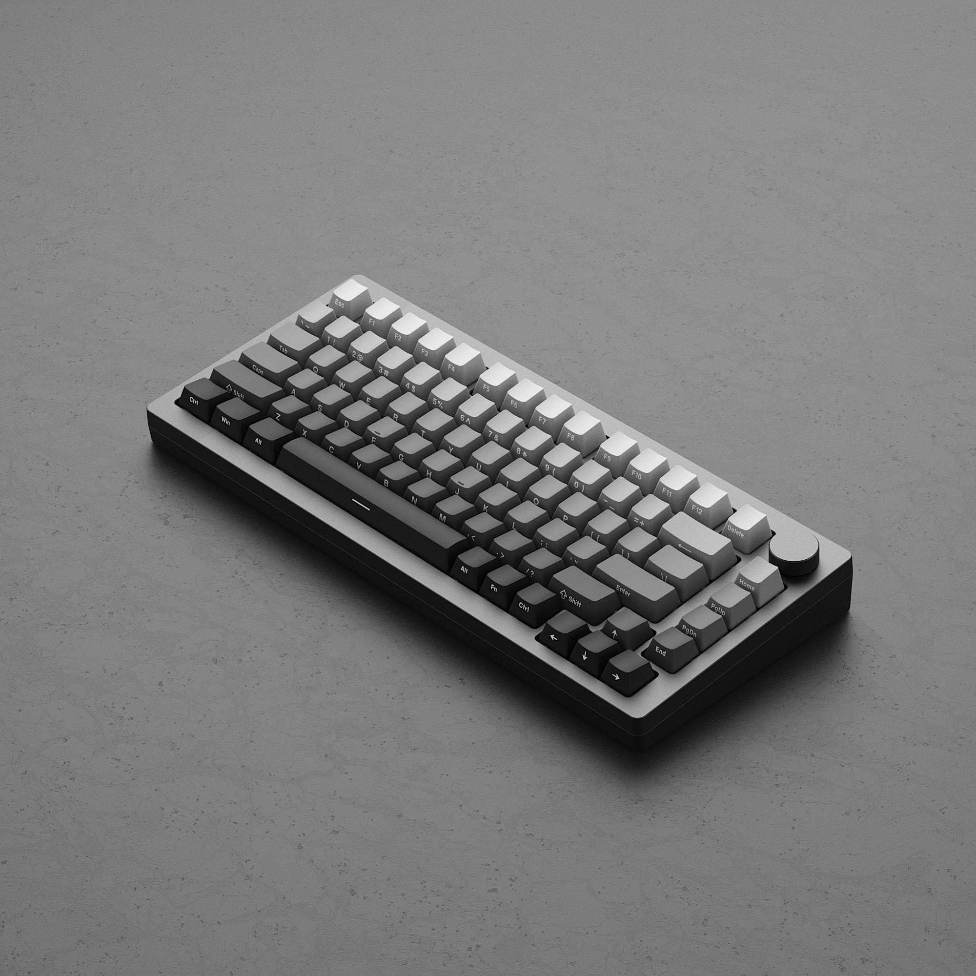 MonsGeek M1W V3 Black VIA Keyboard Side Details