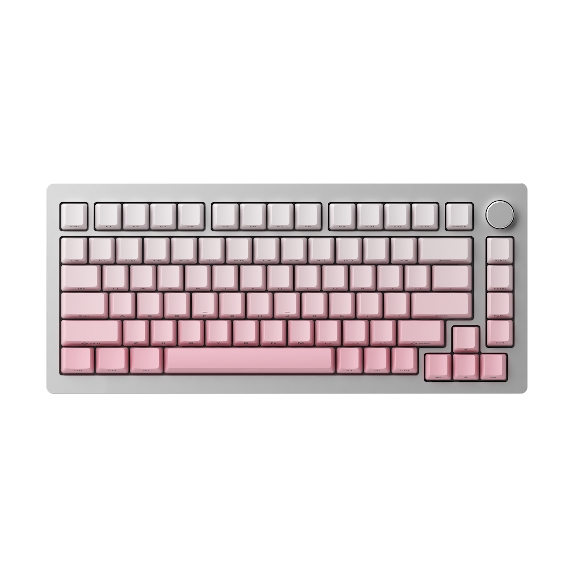 silver monsgeek m1w magnetic switch keyboard