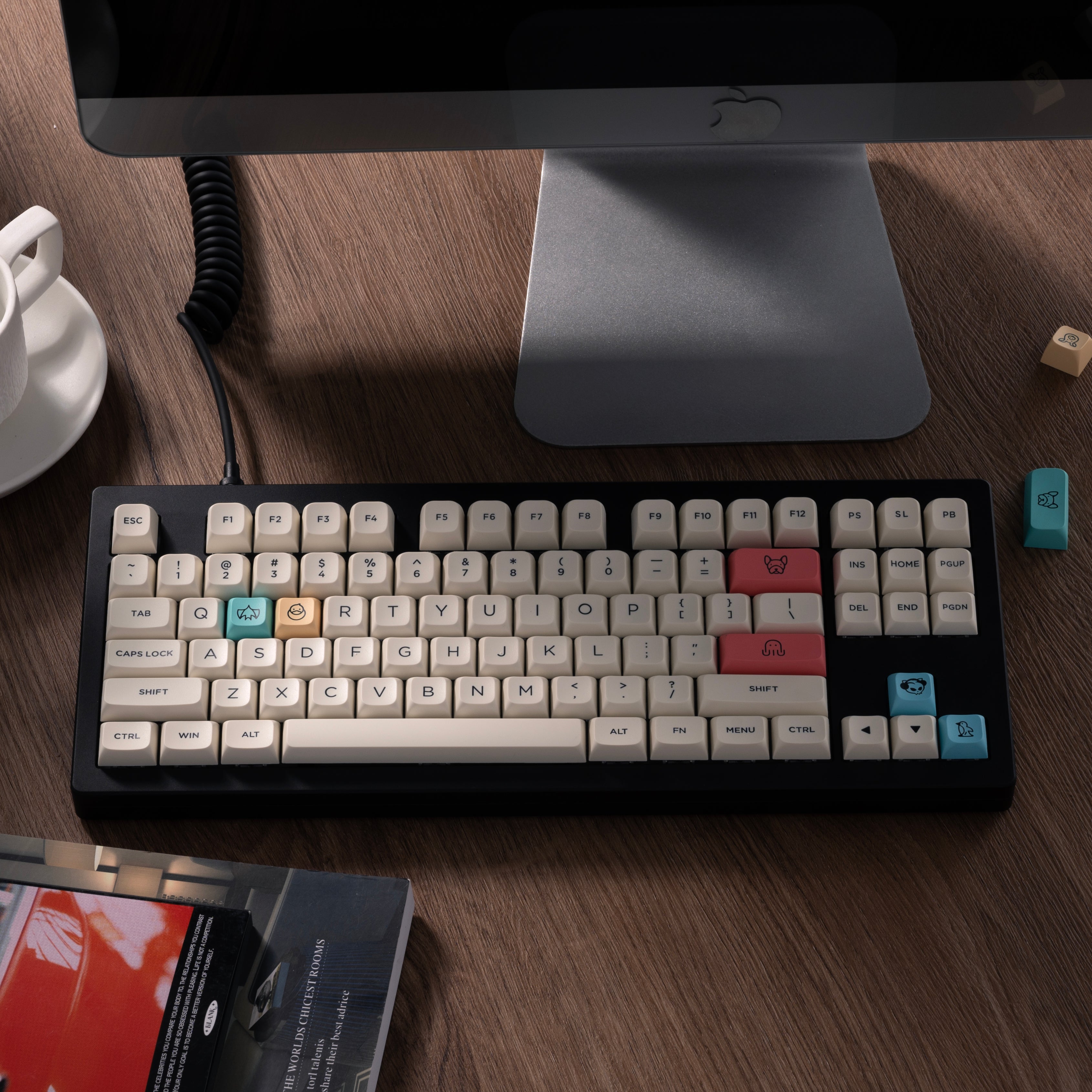 Cream Keycap Set(282-Key)